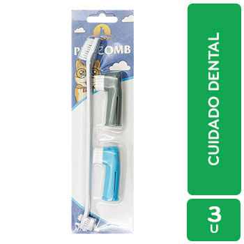 CEPILLO SET DENTAL MASCOTA HELLOMOON