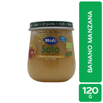 HERO SOLO PERA MANZANA 120 G