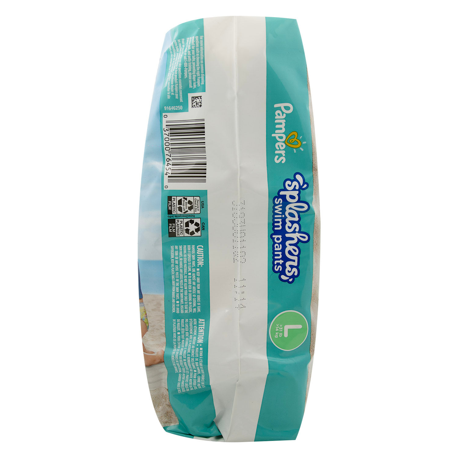 Pañal Piscina T-l Unisex Pampers Paquete 10 Unid