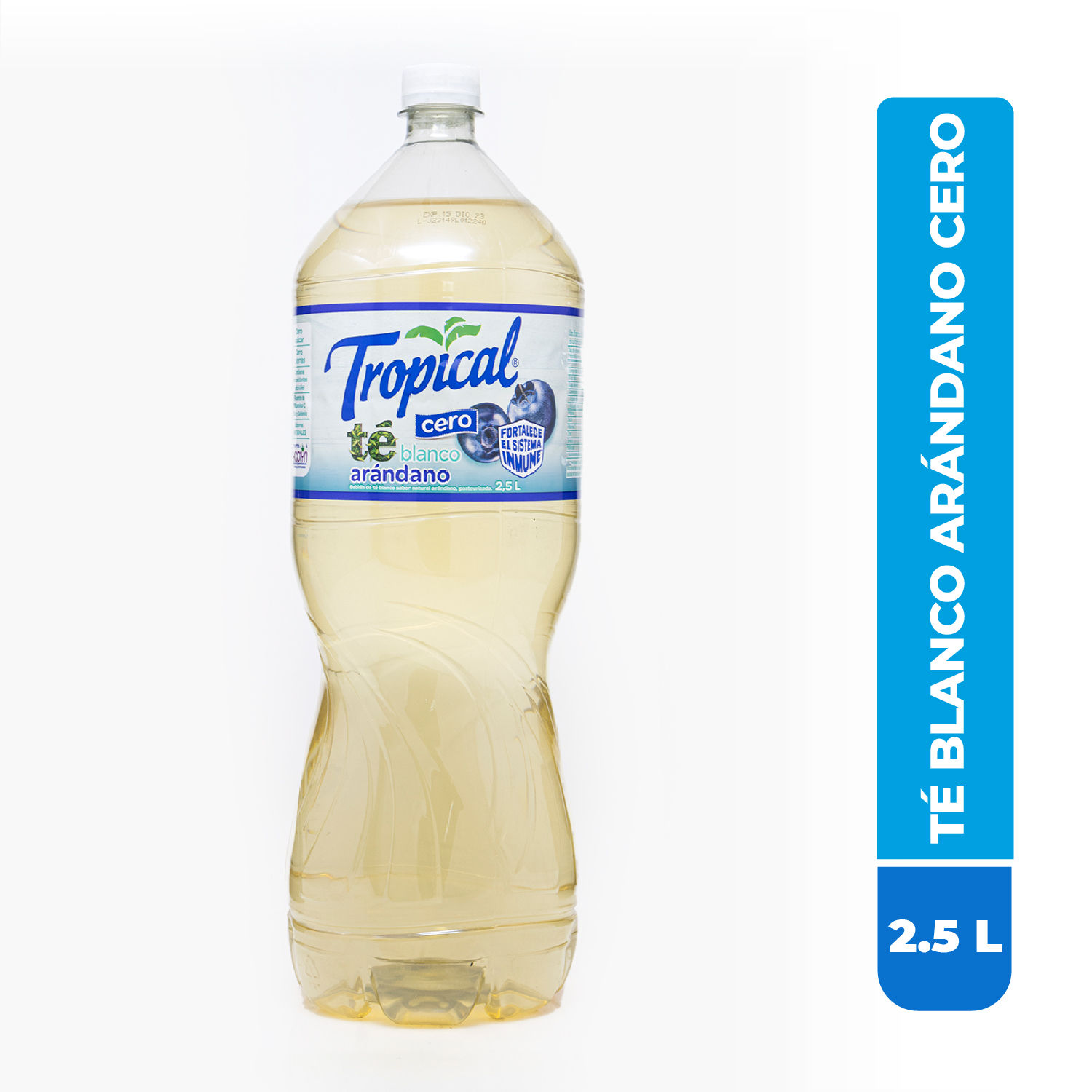 Bebida Te Líquido Blanco Arandano Cero Tropical Botella 2500 Ml