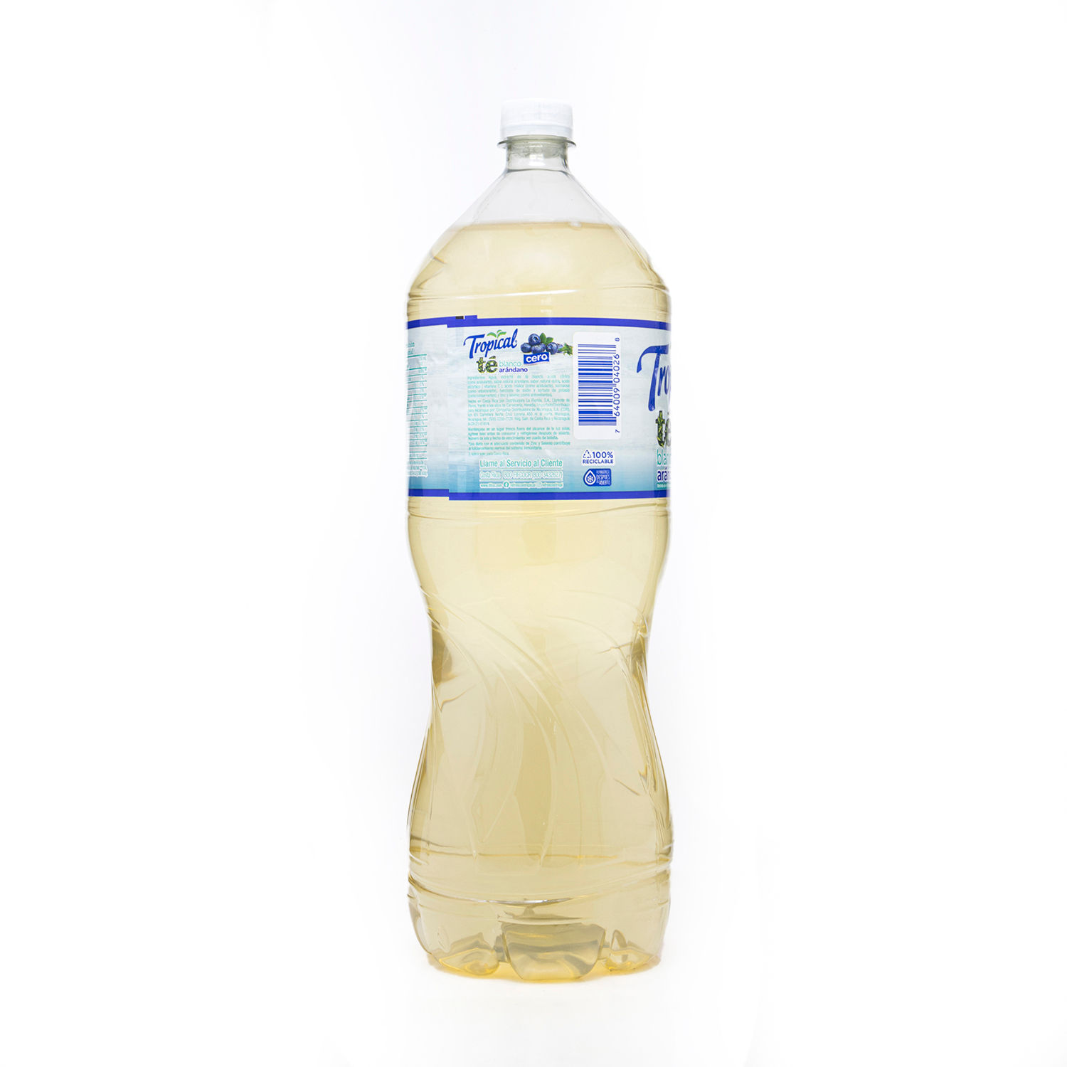 Bebida Te Líquido Blanco Arandano Cero Tropical Botella 2500 Ml