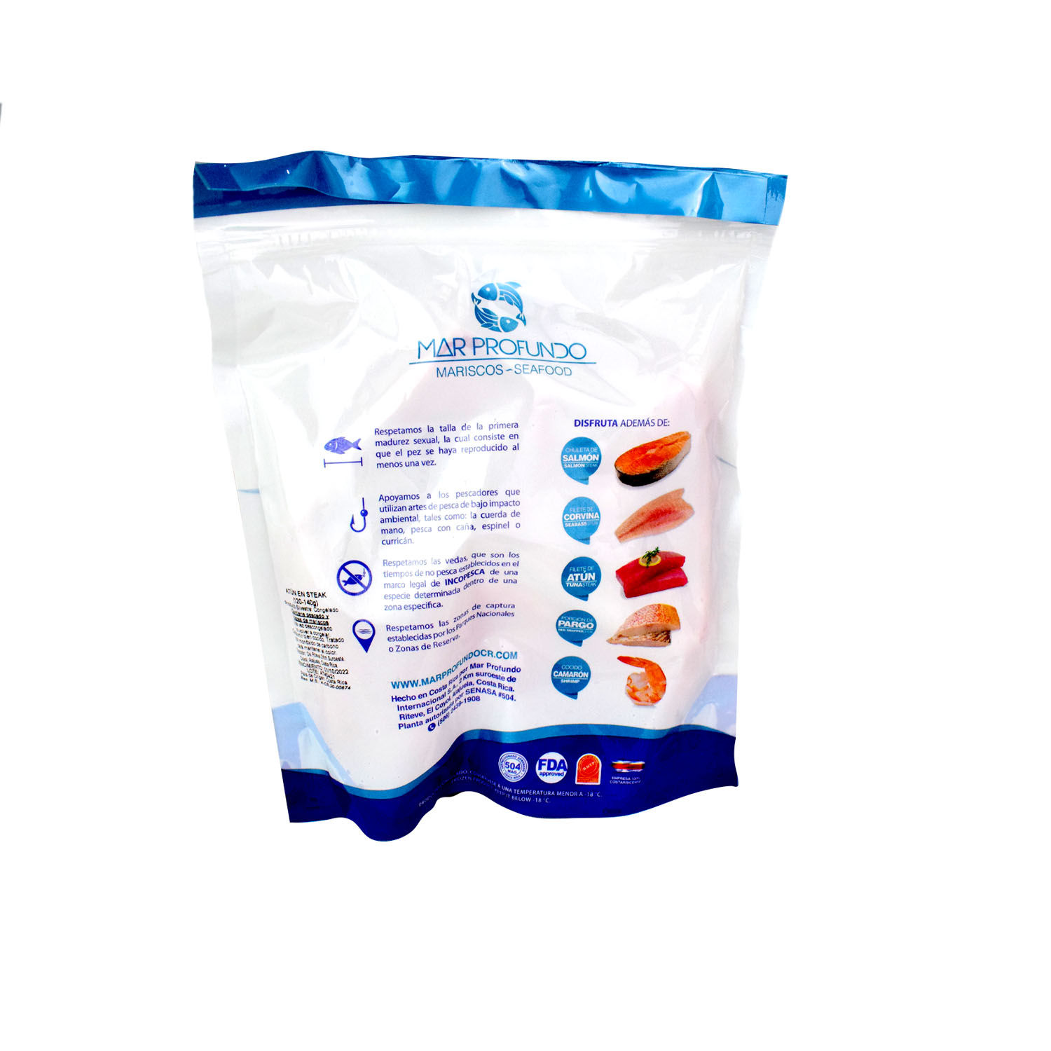 Medallon Atun Mar Profundo Bolsa 500 G