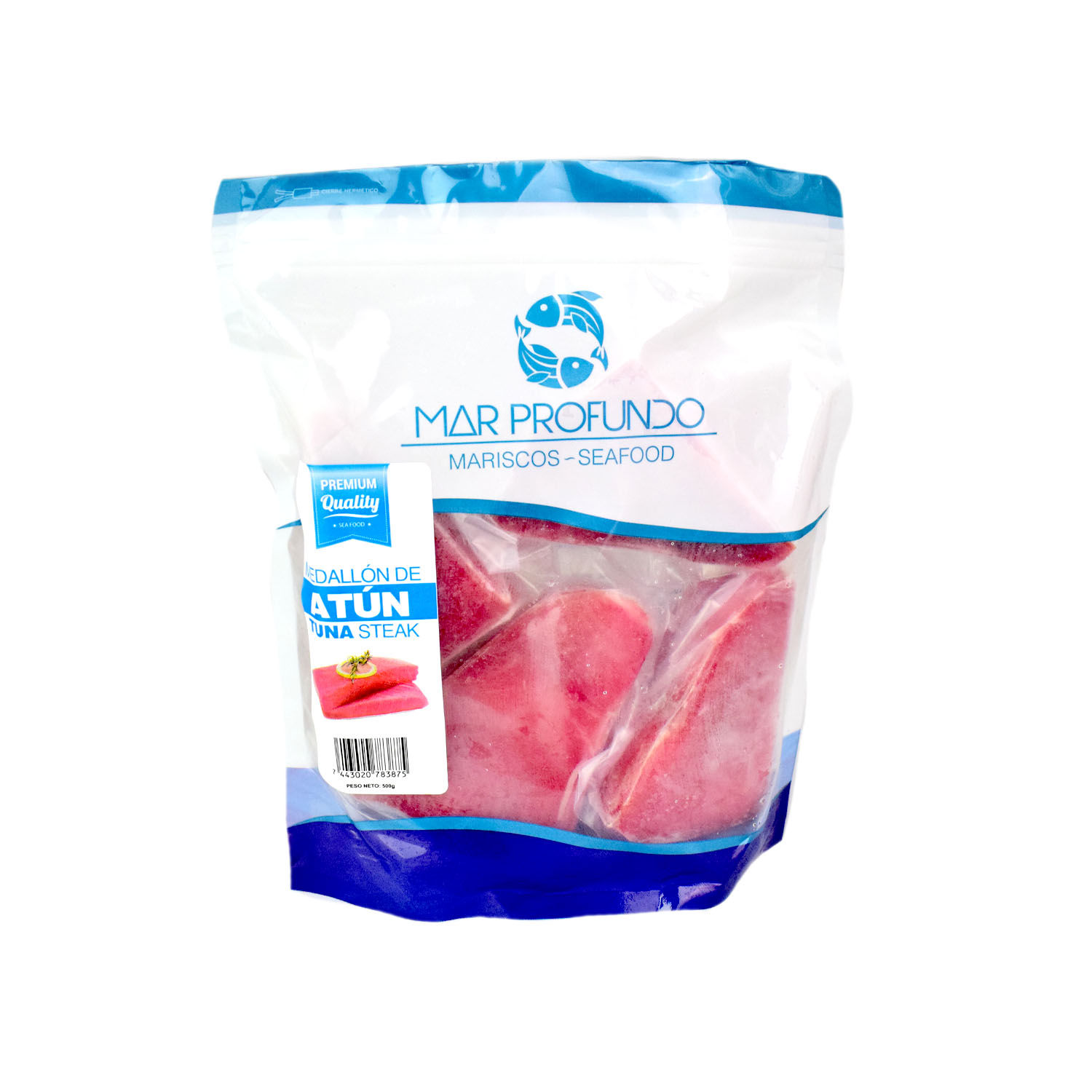 Medallon Atun Mar Profundo Bolsa 500 G