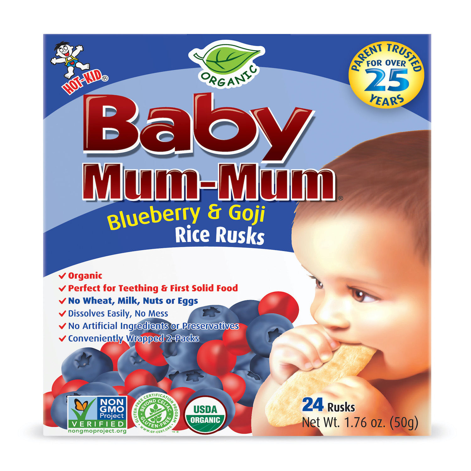 Galleta Arandano Mum-mun Caja 50 G