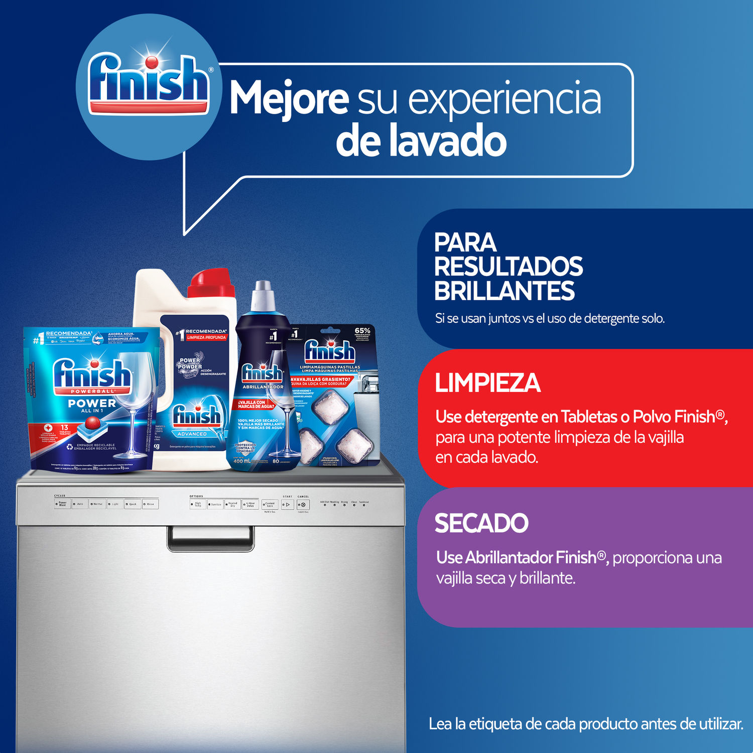 Abrillantador Para Lavavajillas Automático Finish 400ml X 2