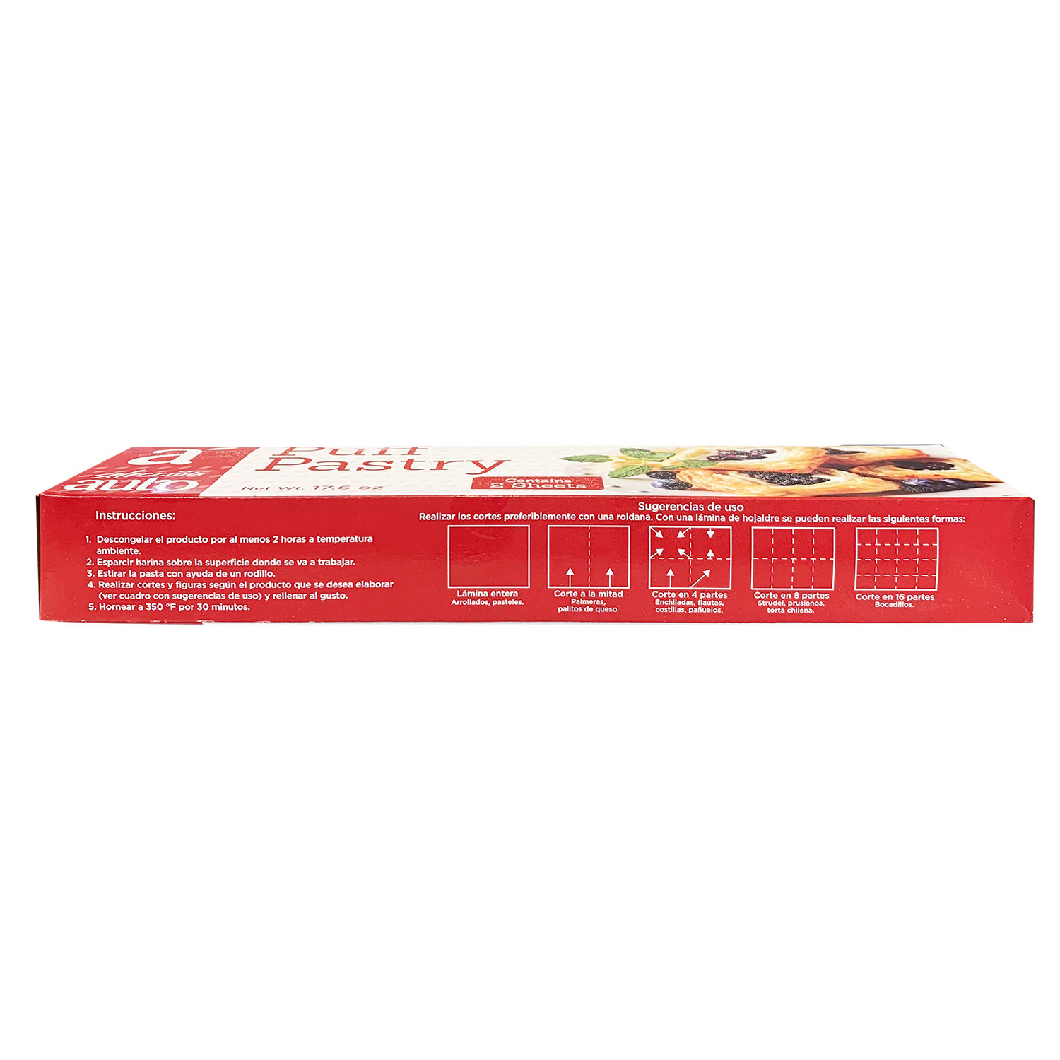 Hojaldre Pasta Seleccion Auto Caja 500 G