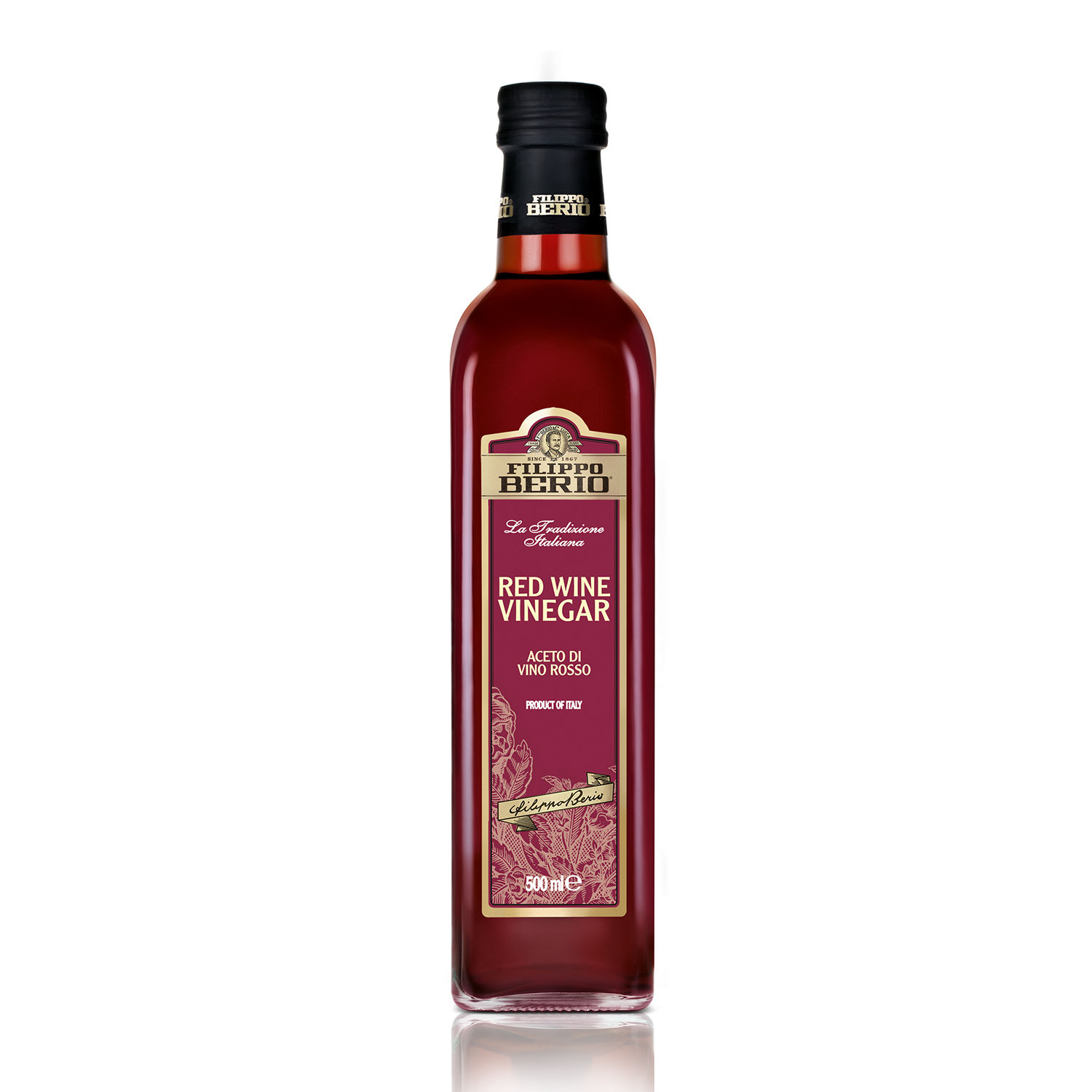 Vinagre Vino Tinto Filipo Berio Botella 500 Ml