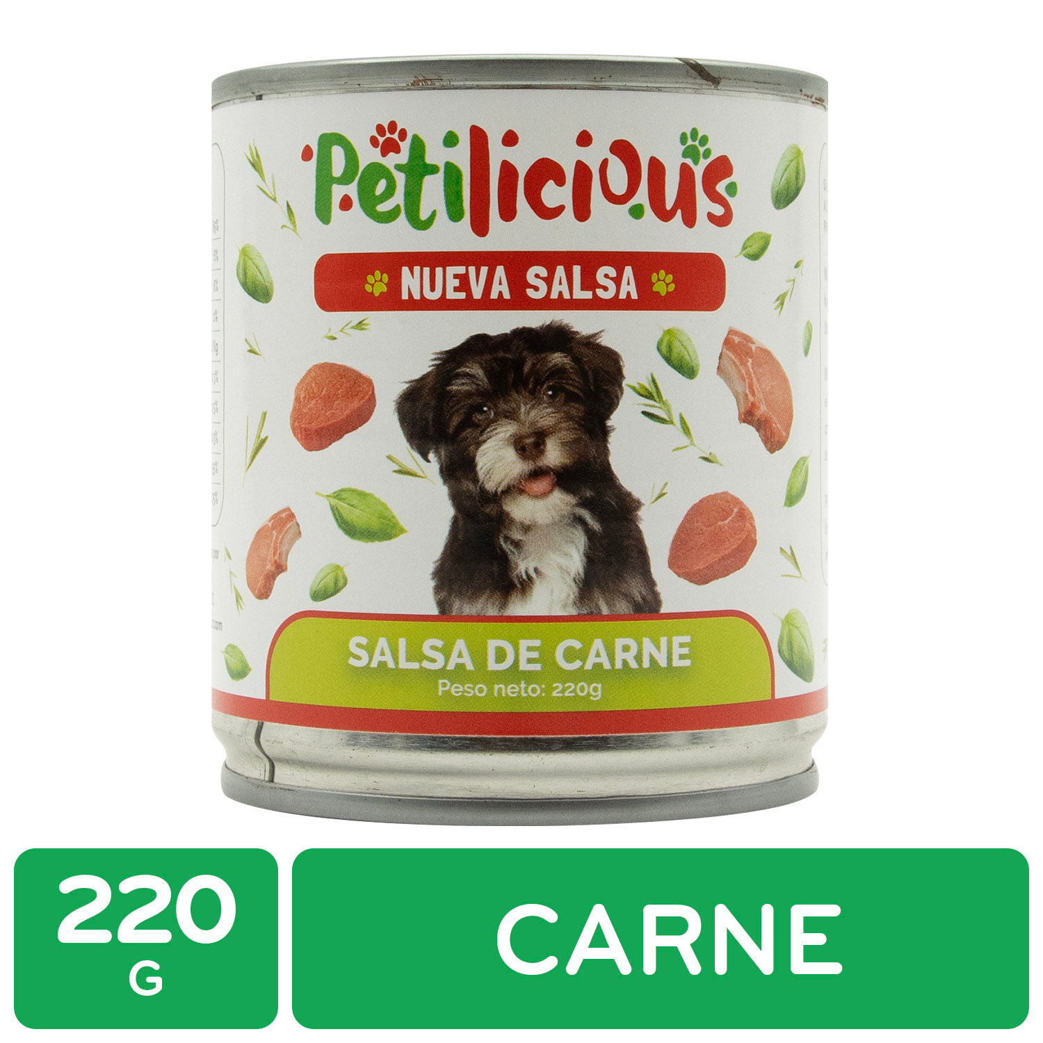 Alimento Perro Humedo Adulto Carne Petilicious