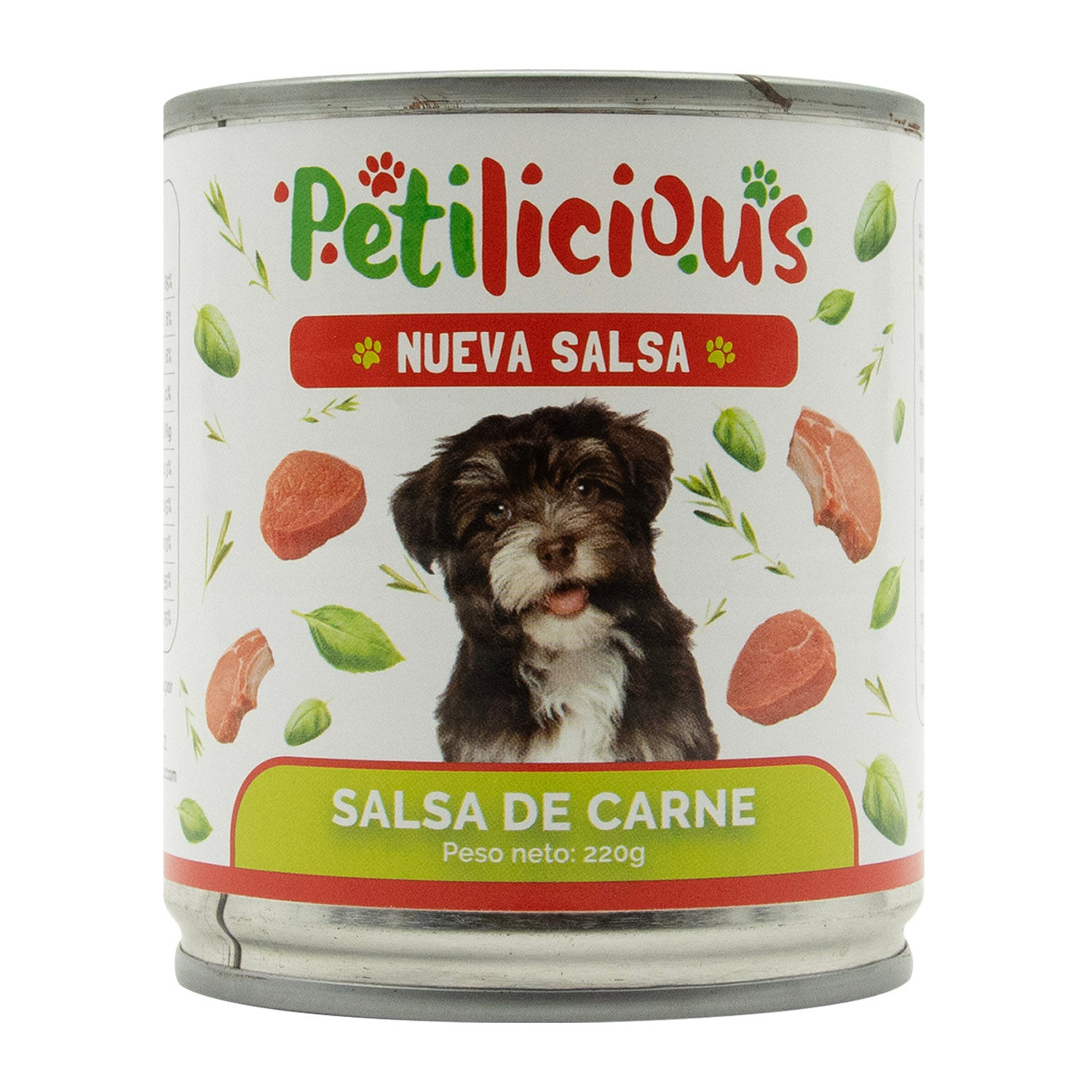 Alimento Perro Humedo Adulto Carne Petilicious