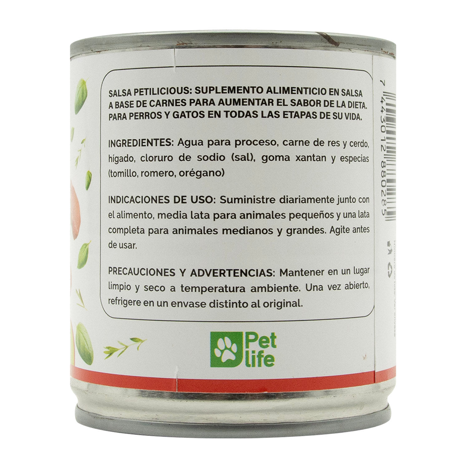 Alimento Perro Humedo Adulto Carne Petilicious