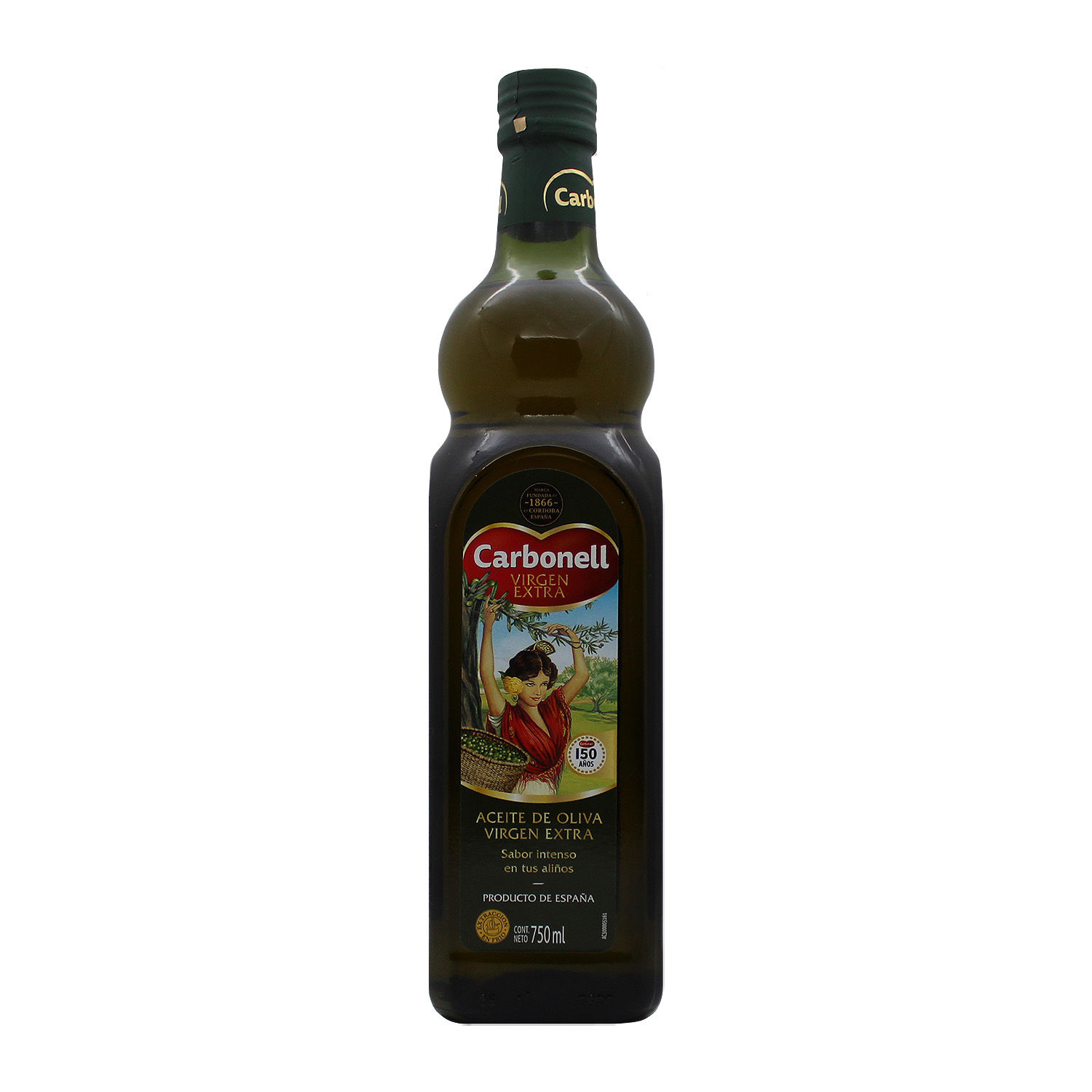 Aceite Oliva Extra Virgen Carbonell Botella 750 Ml