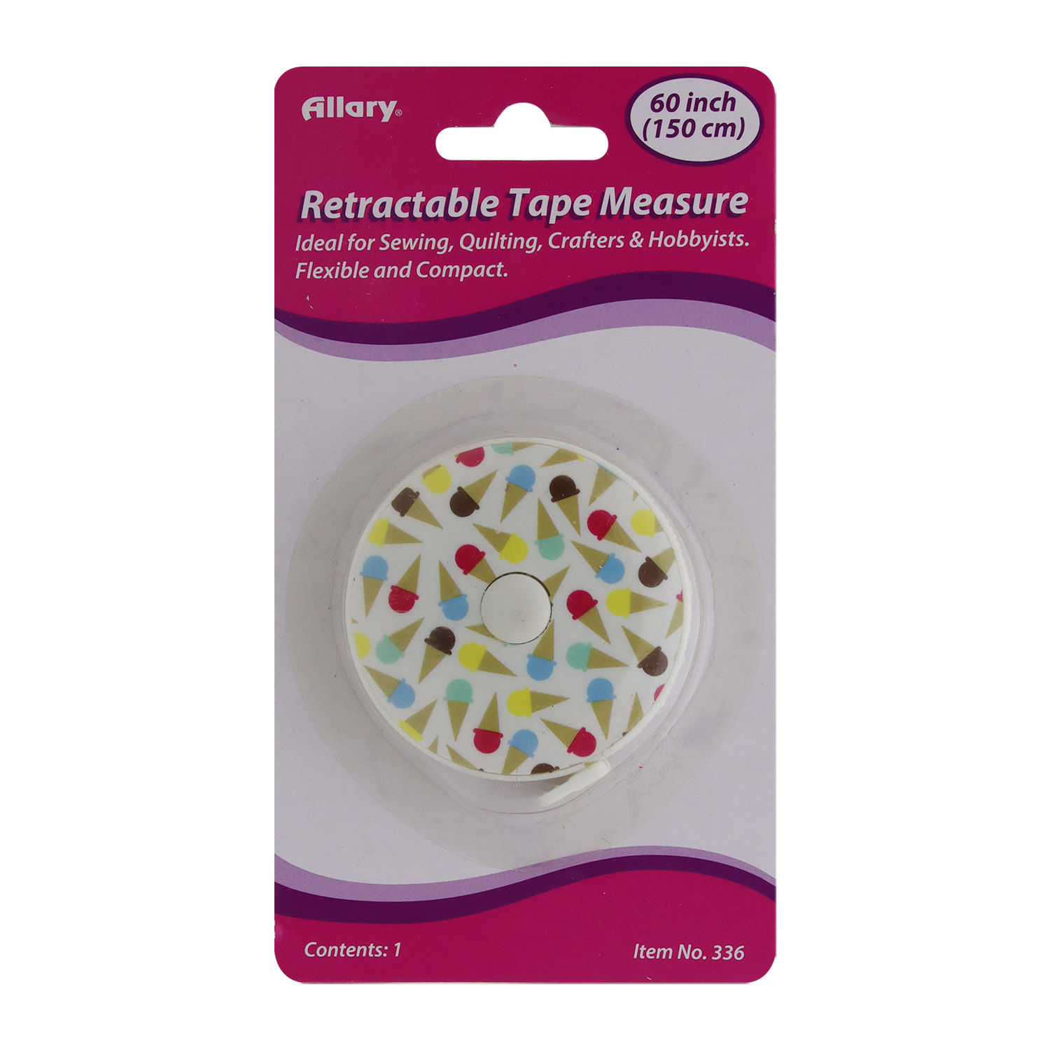 Allary Retractable Tape Measure 60