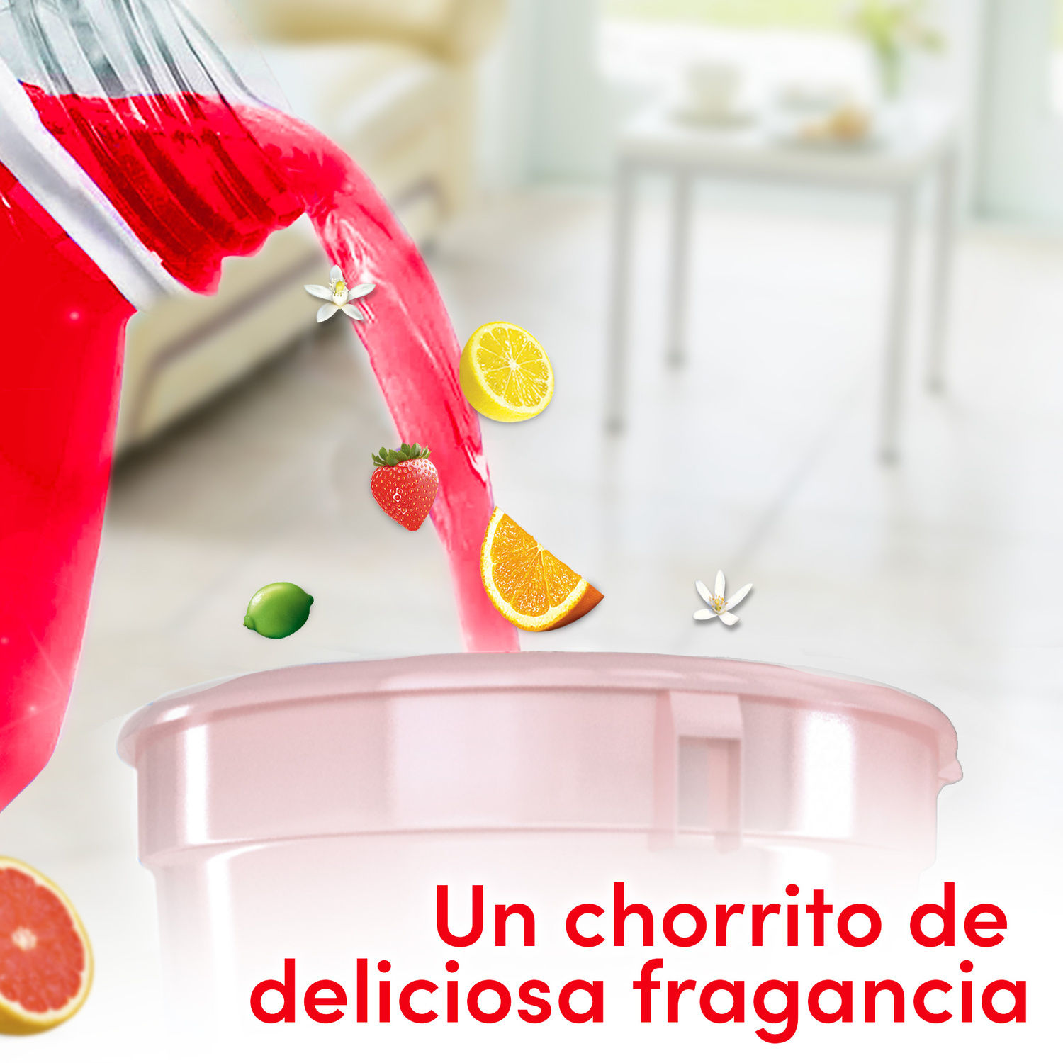 Desinfectante Liquido Citrico Fabuloso Envase 3,78 L