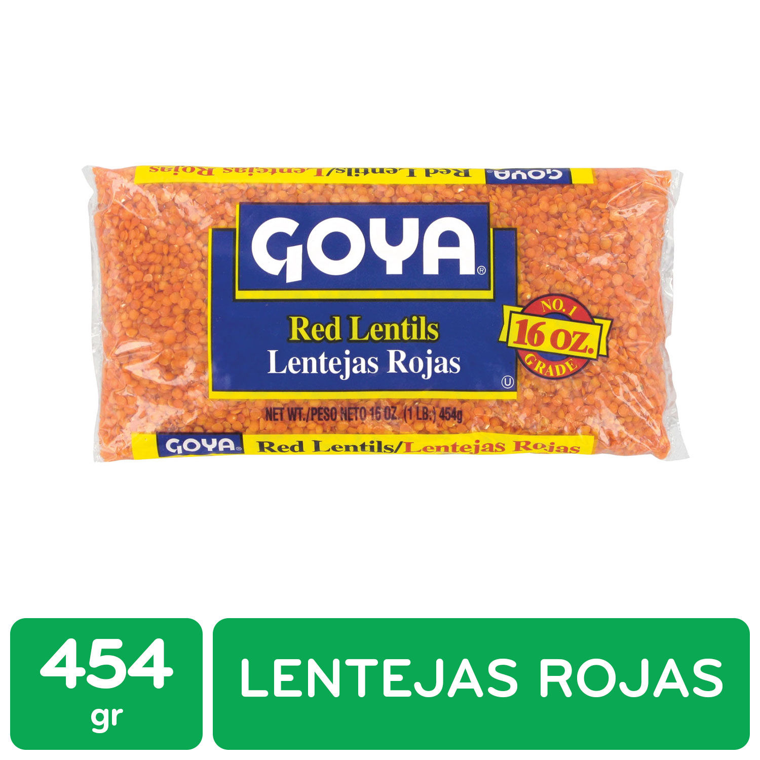 Lentejas Rojas Goya Bolsa 397 G