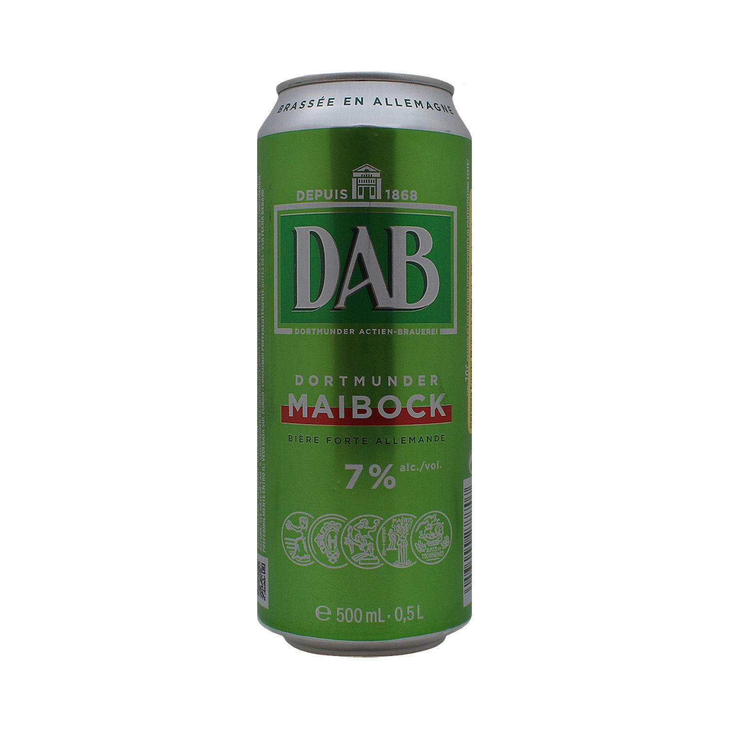 Cerveza Importada 7% Alcohol Alemania Dab Lata 500 Ml