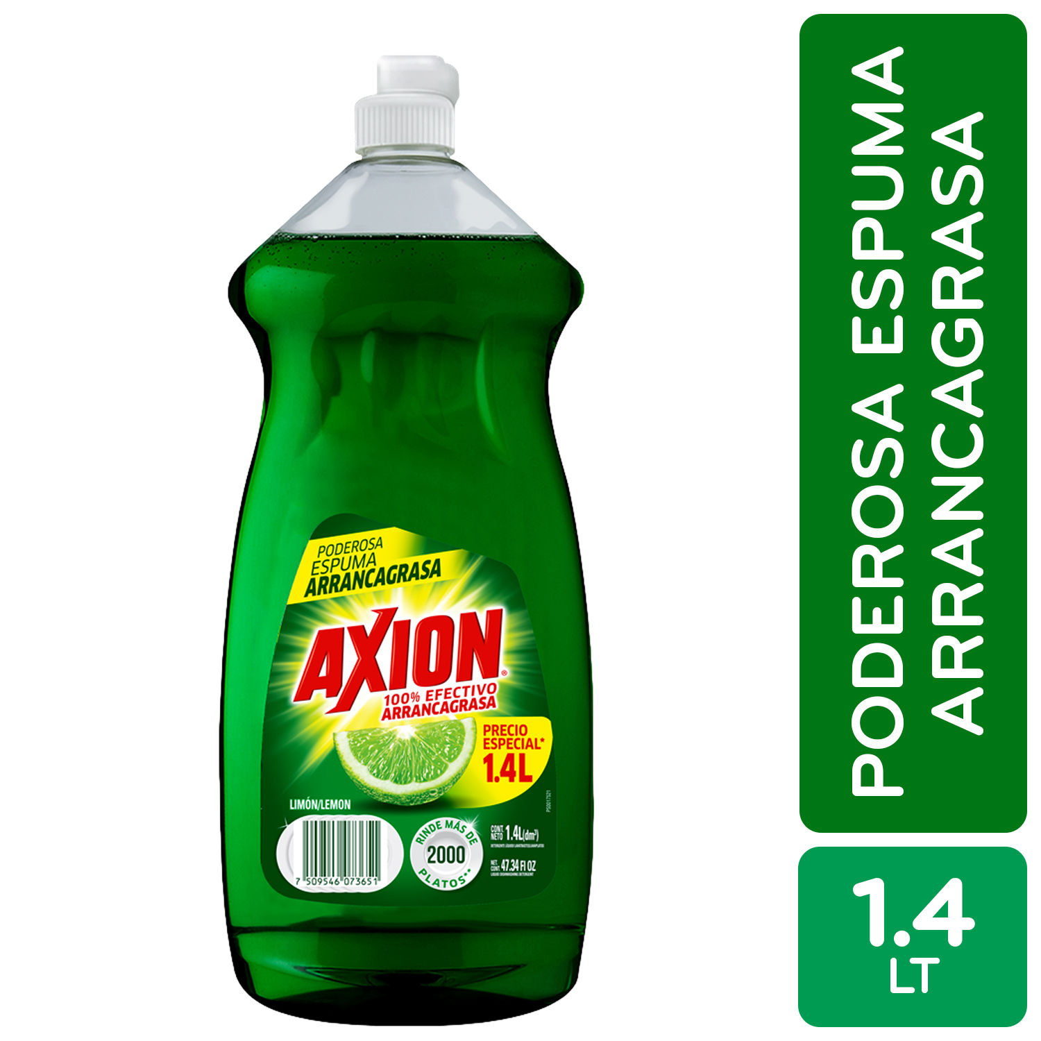 Lavaplatos Liquido Limon Axion Envase 1400 Ml