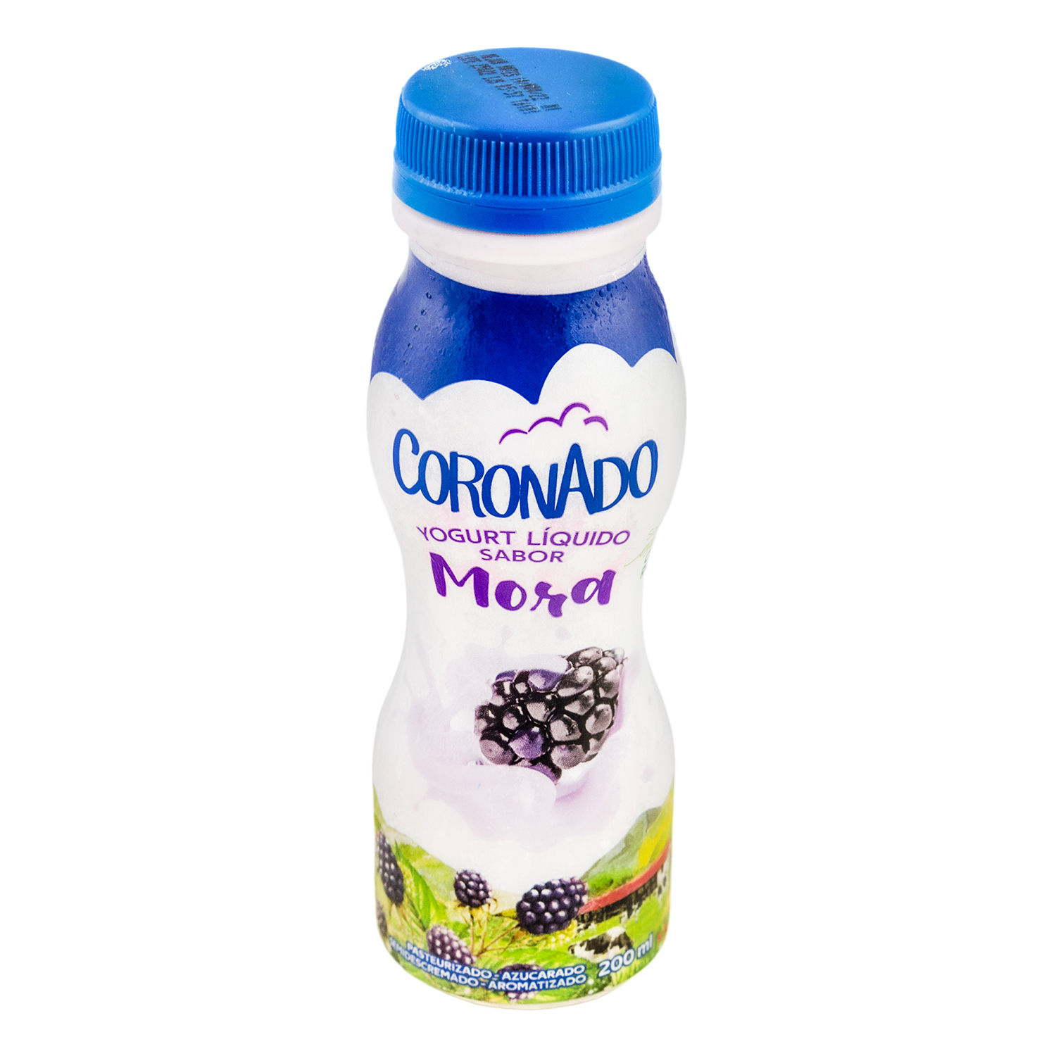 Yogurt Liquido Mora Coronado Envase 200 G