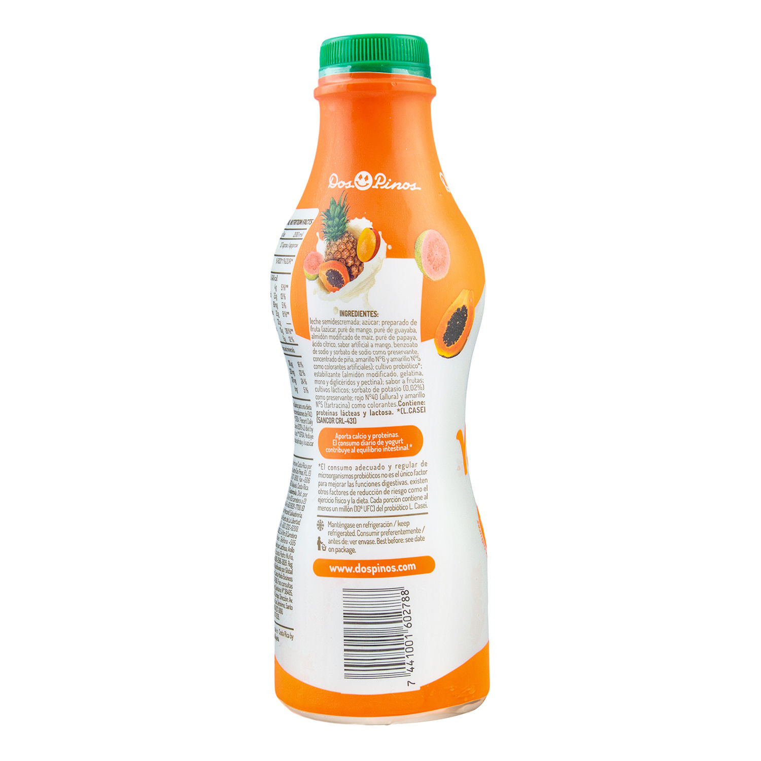 Yogurt Liquido Frutas Dos Pinos Envase 750 Ml