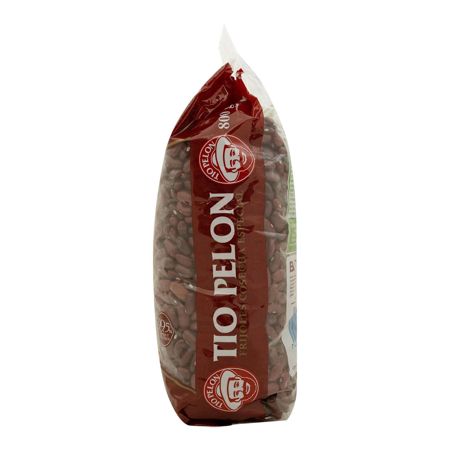 Frijol Rojo Cosecha Especial Tio Pelon Bolsa 800 G