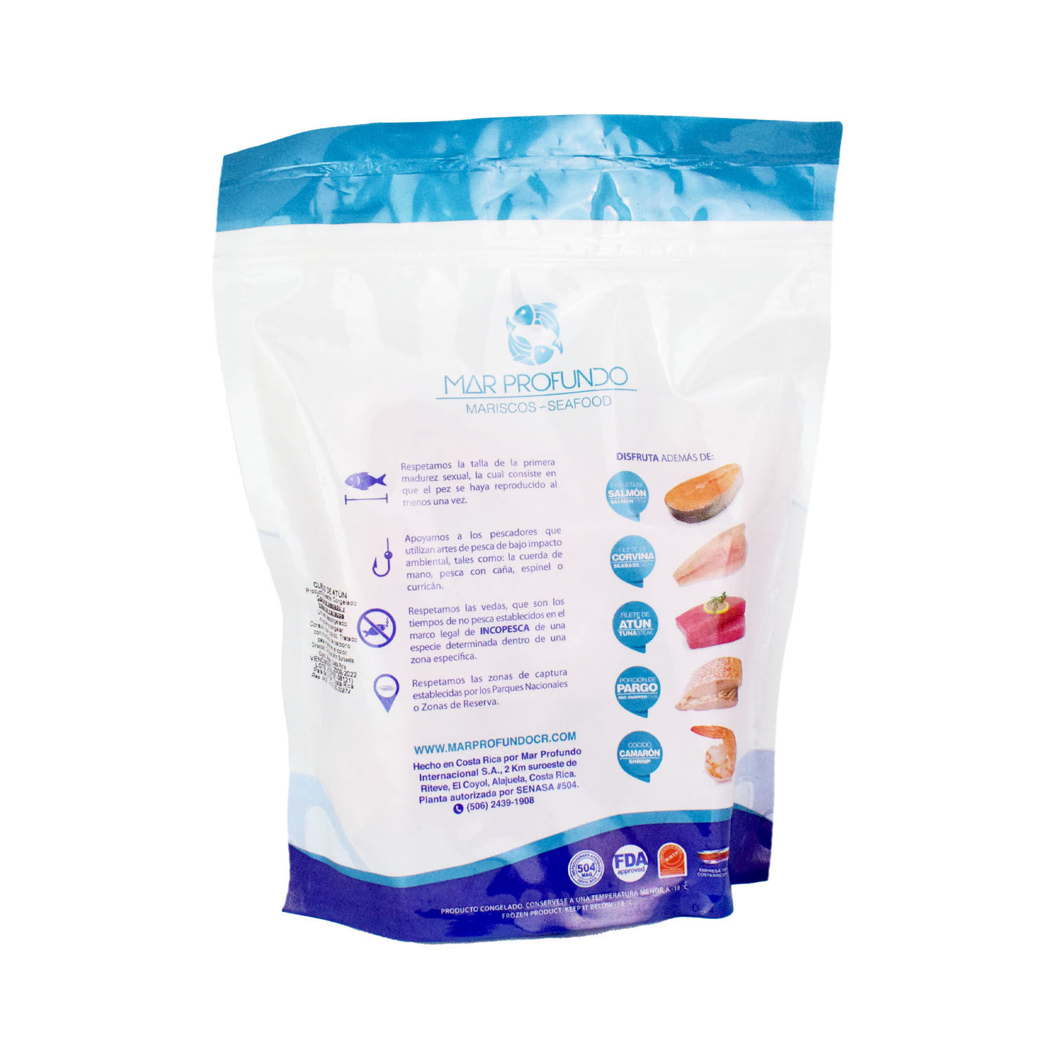 Cubos Atun Mar Profundo Bolsa 500 G