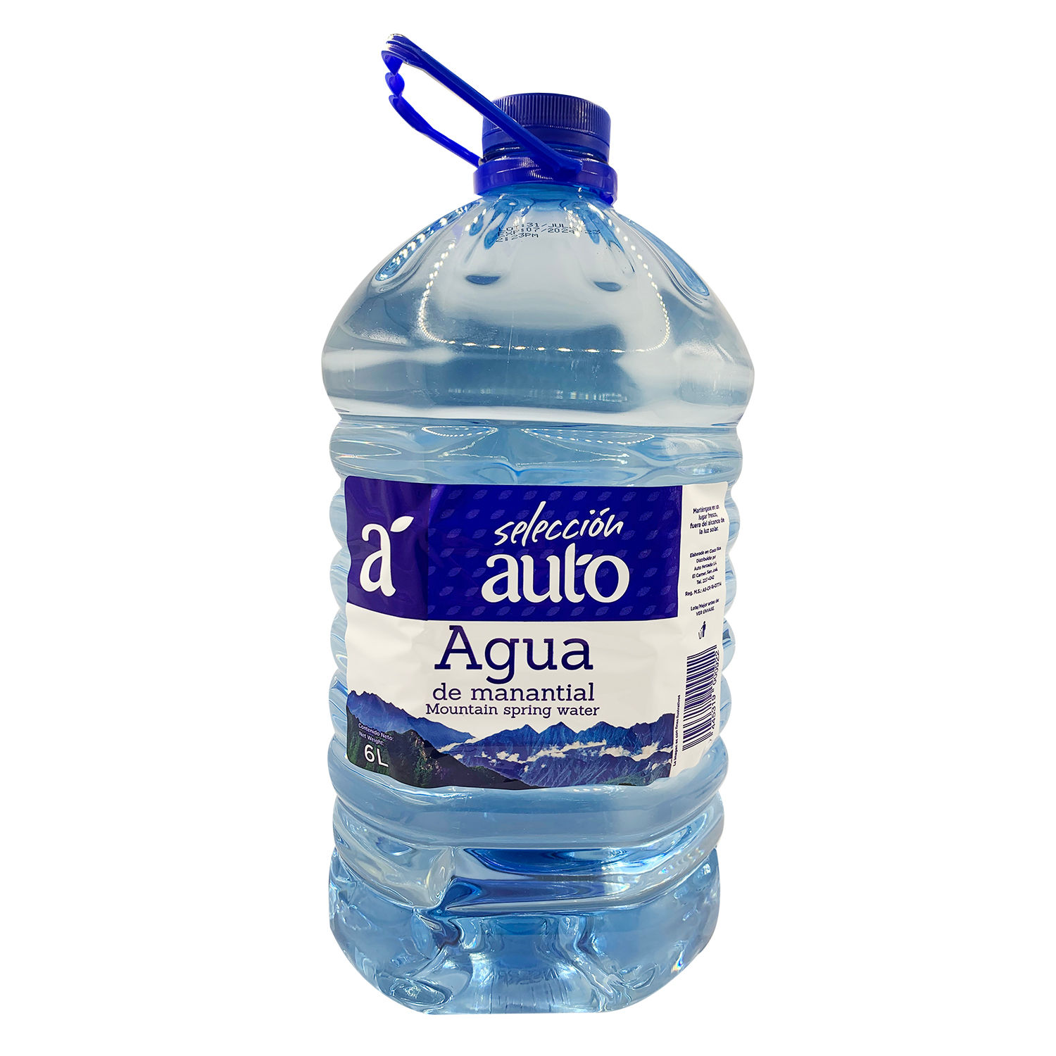 Agua Natural Manantial Seleccion Auto Envase 6000 Ml