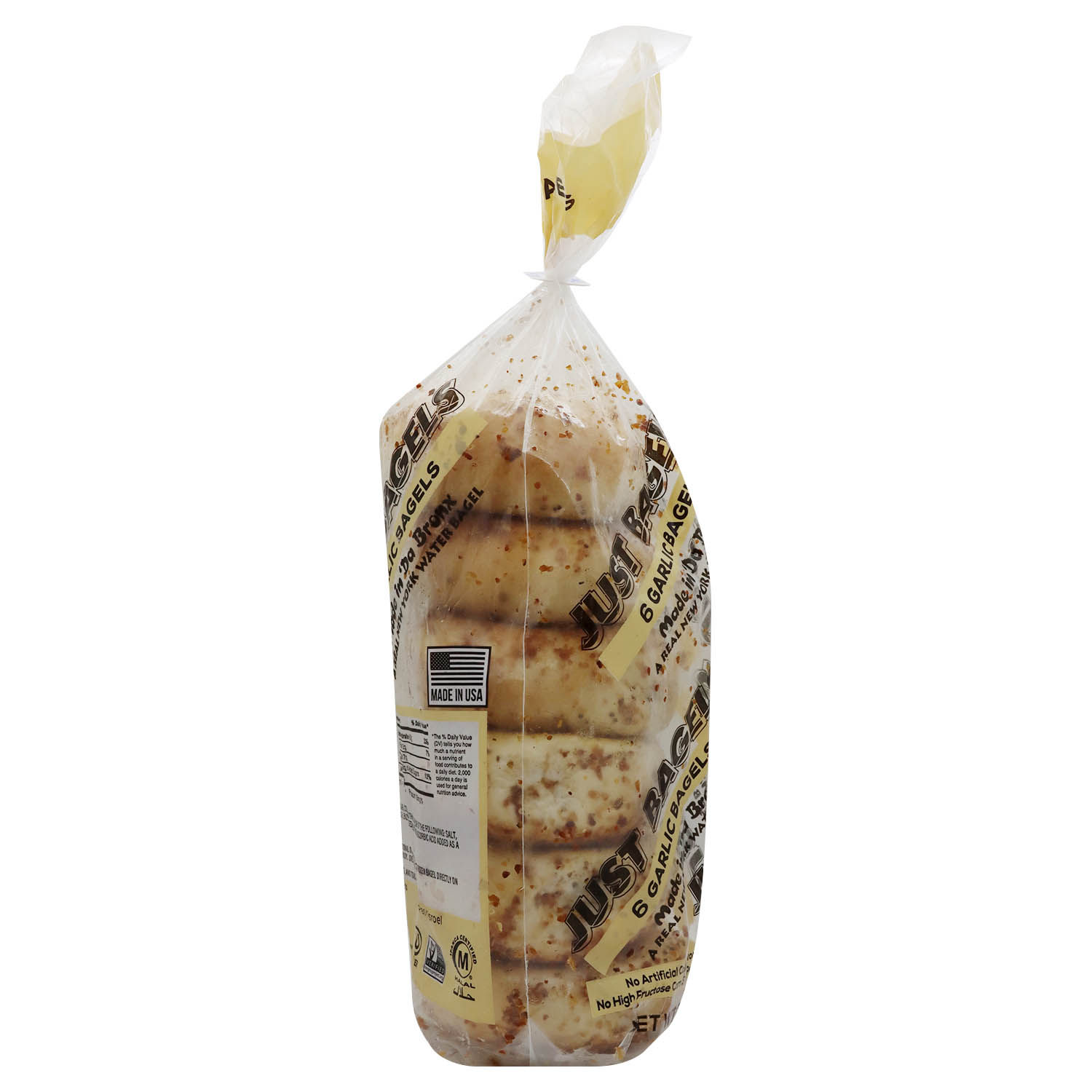 Pan Bagel Ajo Just Bagels Paquete 680 G