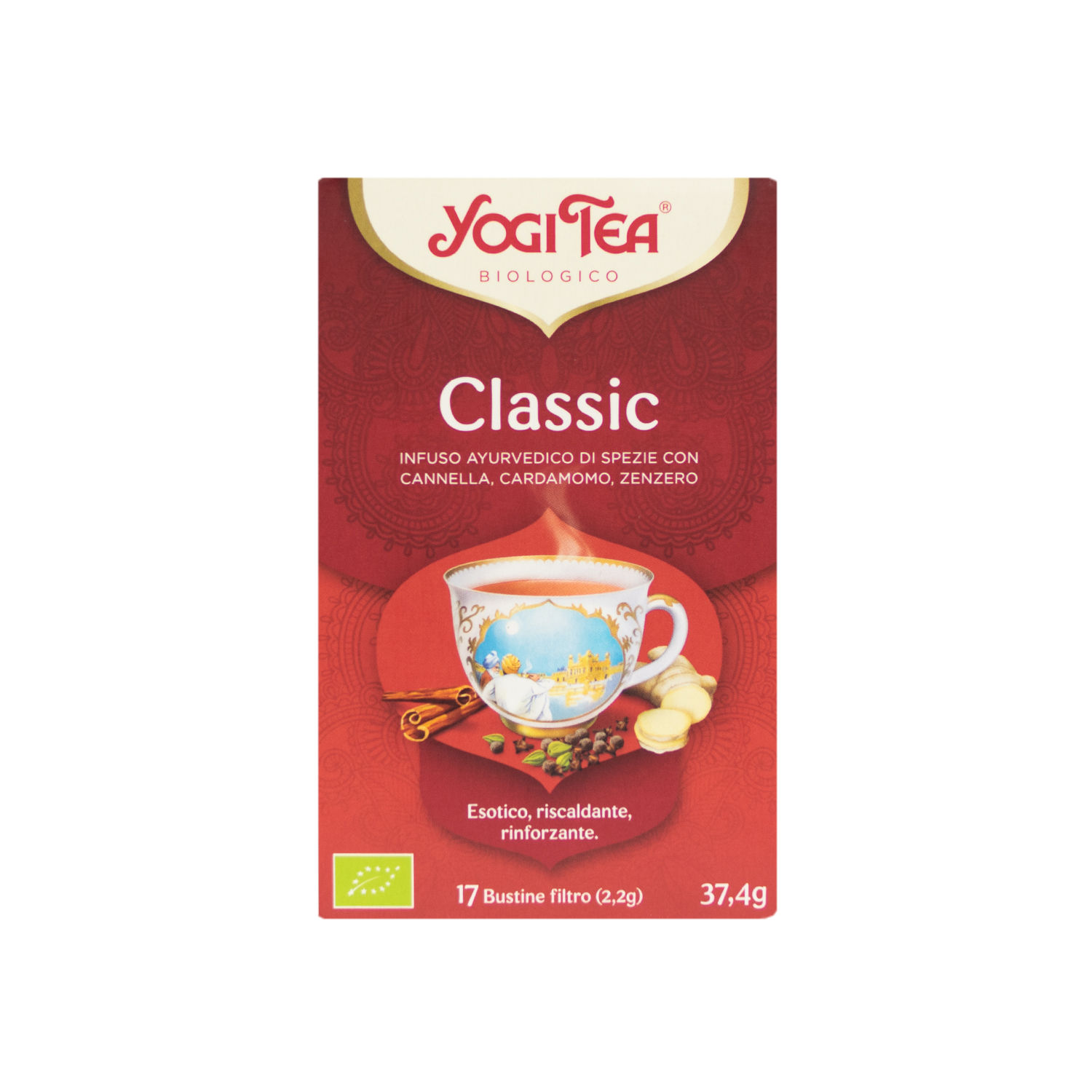 Te Canela Clavo Jengibre Yogi Tea Caja 37.4 G