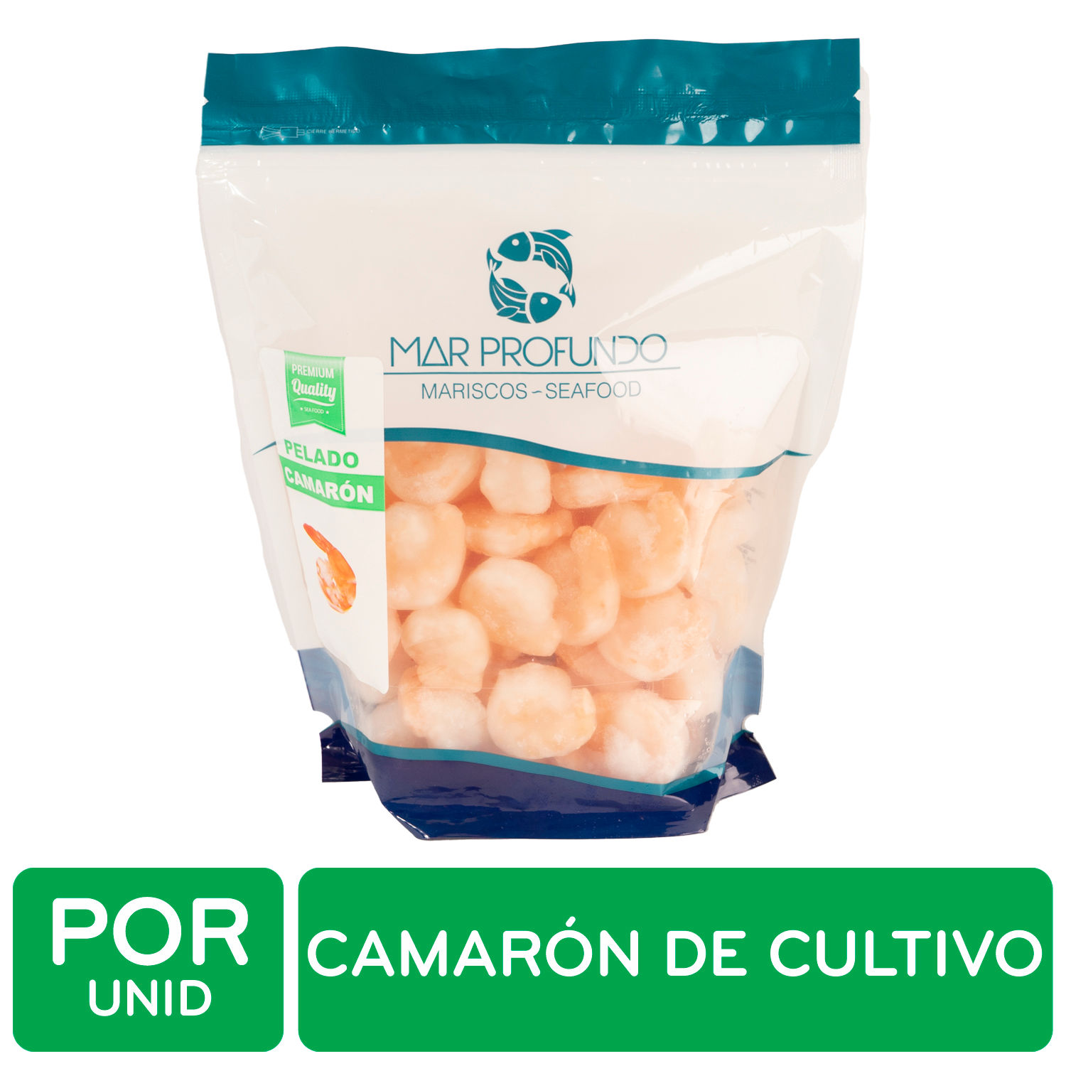 Camaron Camello De Mar Congelado Mar Profundo Bolsa 680 G