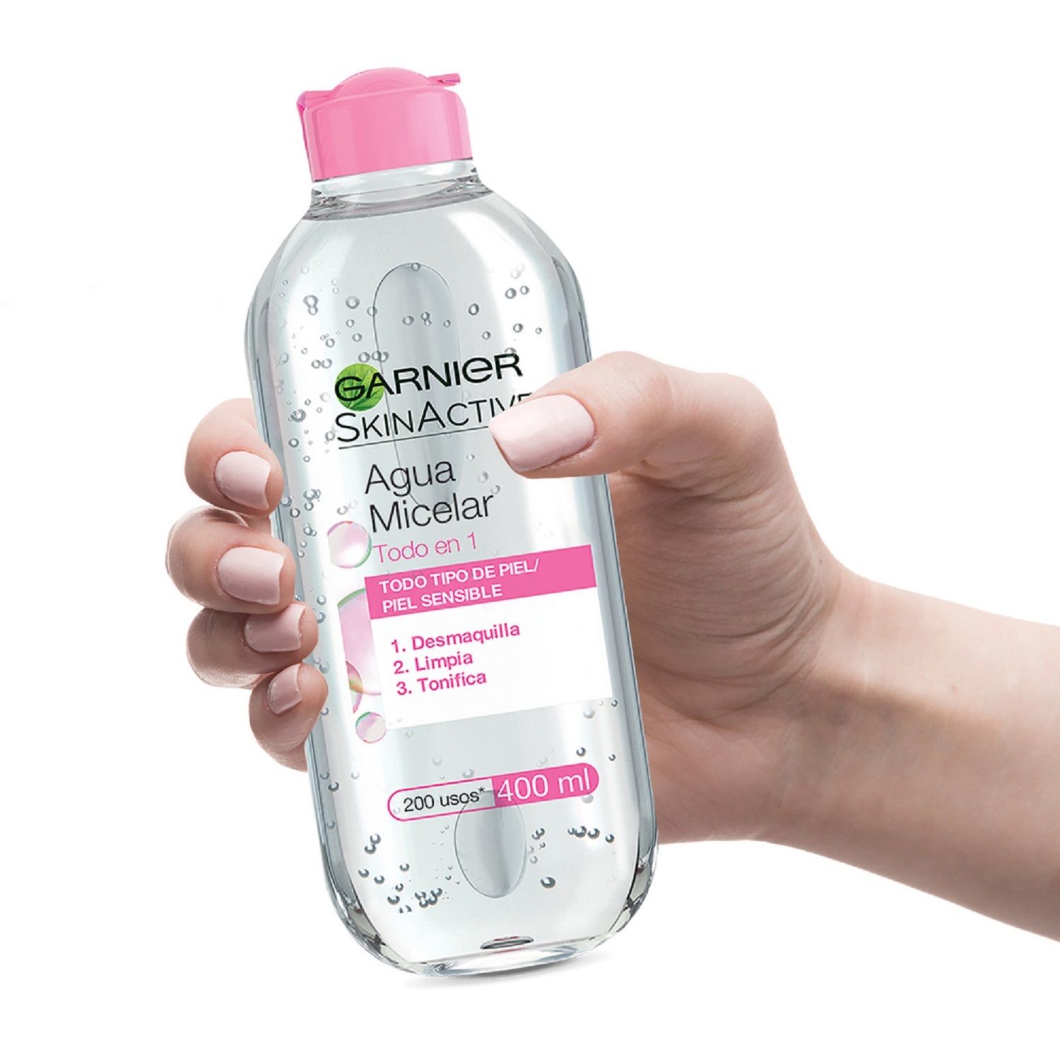 Agua Micelar Garnier Todo En 1 Garnier Skin Envase 400 Ml