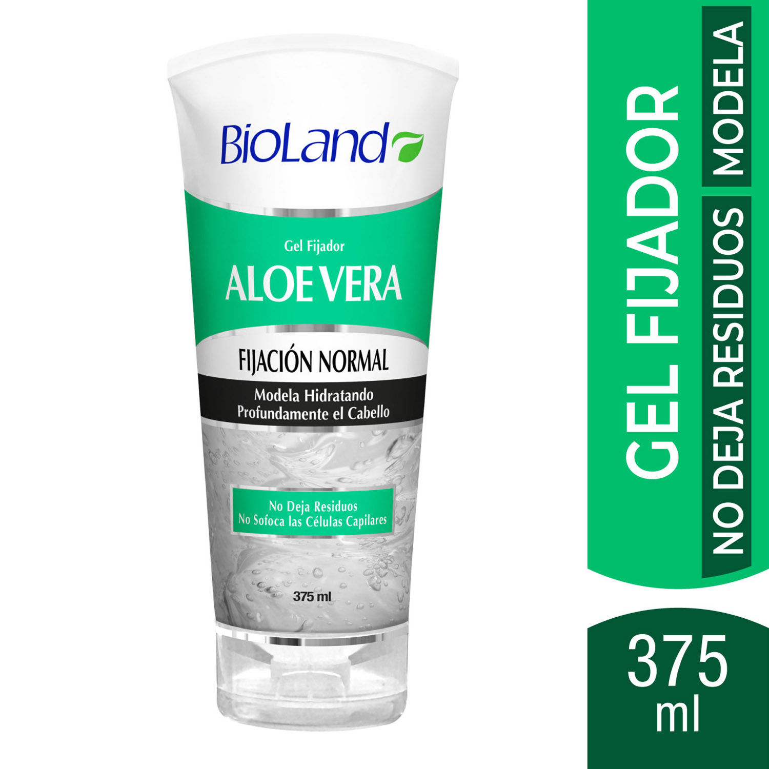 Fijador Gel Aloe Vera Bioland Envase 375 Ml