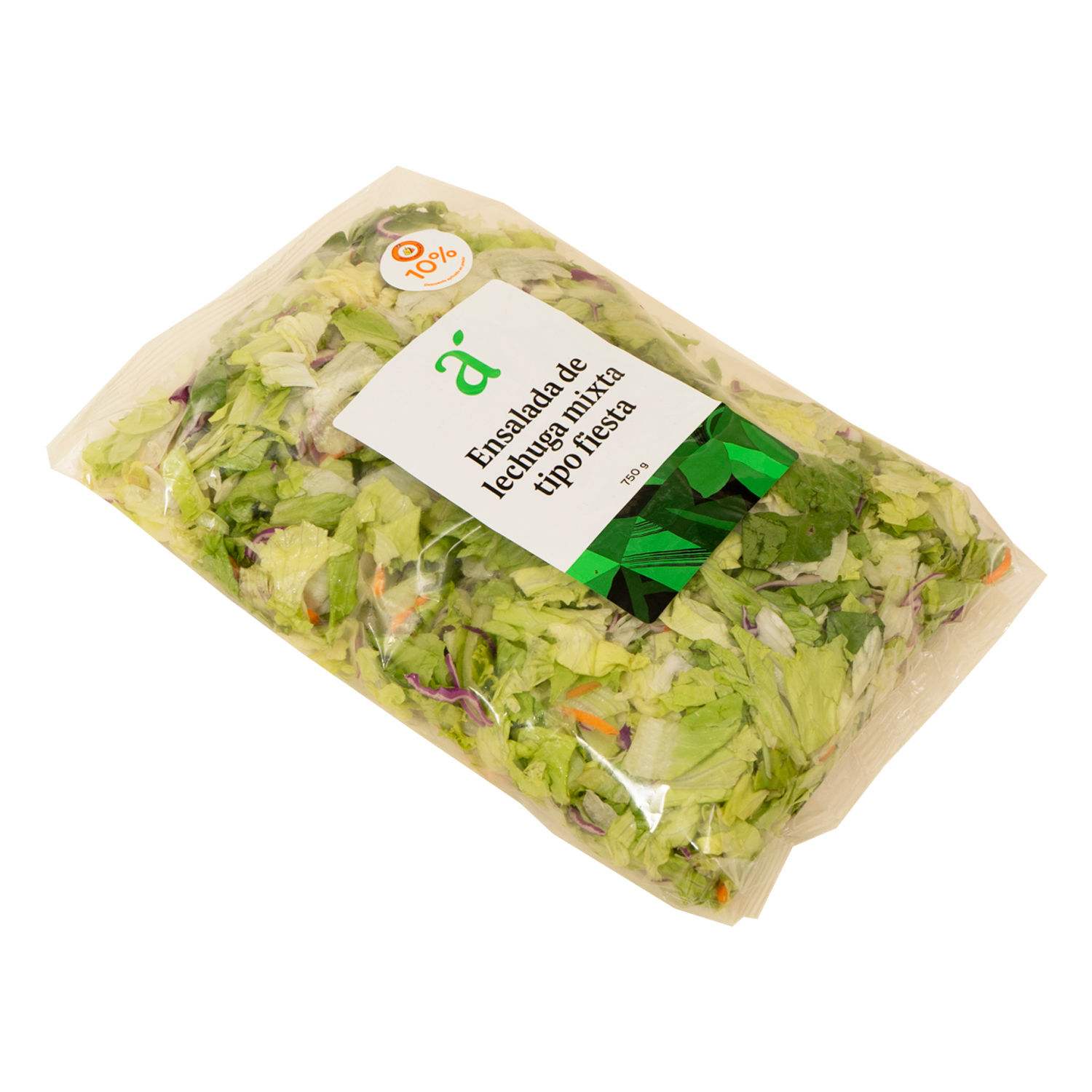 Ensalada Lechuga Fiesta Auto Mercado Paquete Ahorro Familiar Paquete 750 G