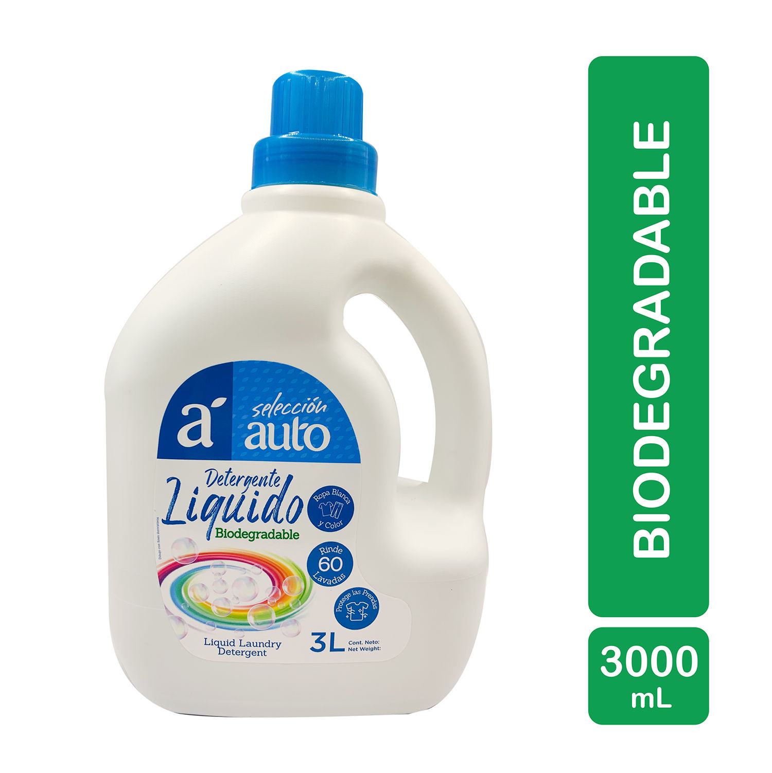 Detergente Liquido Original Bio Seleccion Auto Envase 3000 Ml