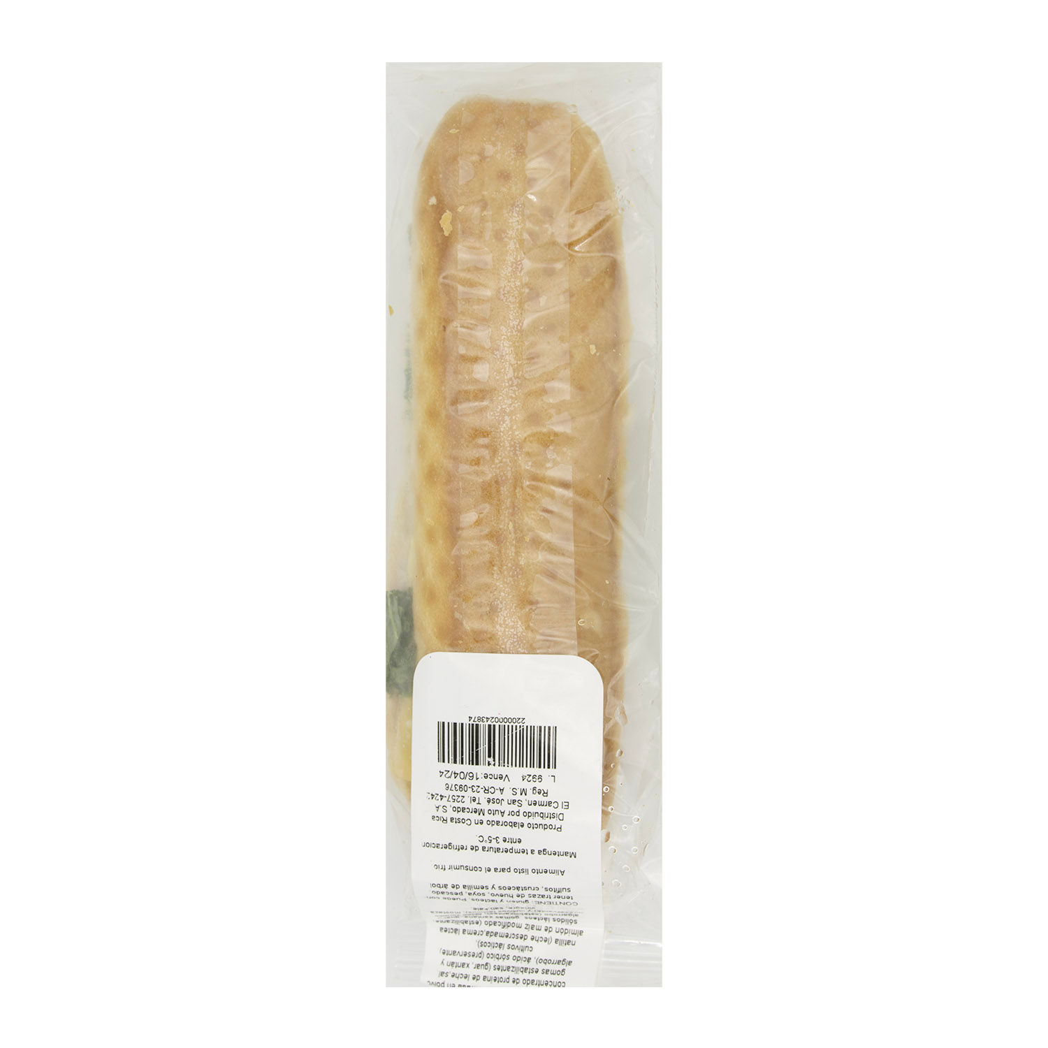 Sandwich Lapiz Jamon Y Queso Auto Mercado Unidad 200 G