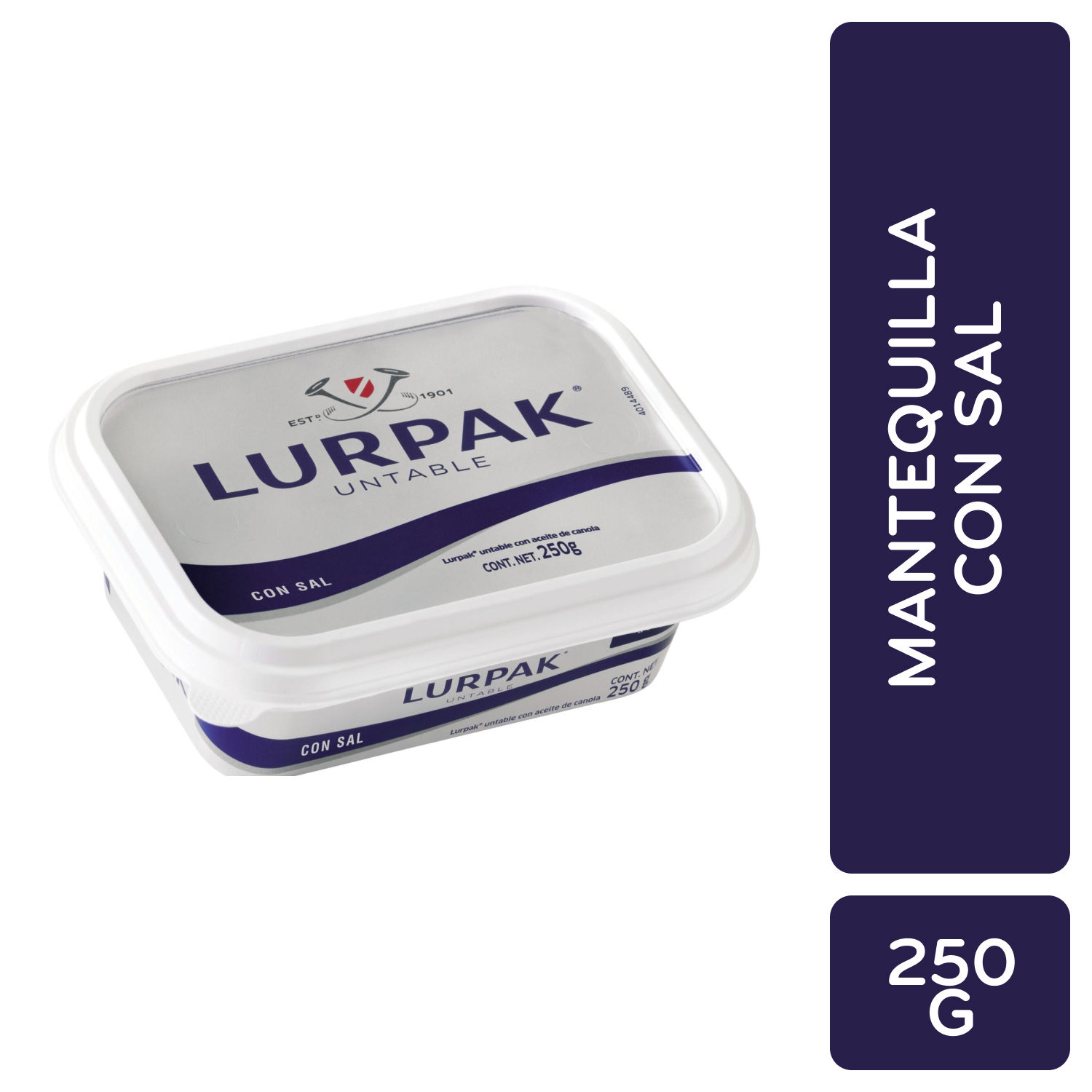 Mantequilla Con Sal Lurpak Envase 250 G