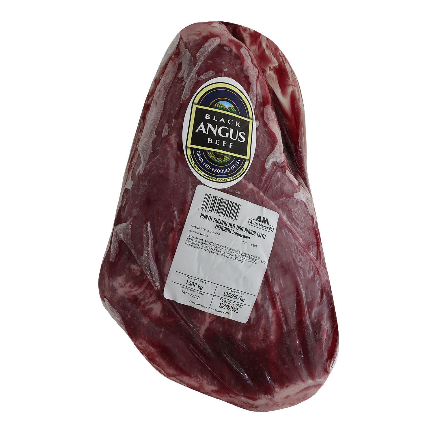 Punta Solomo Res Black Angus Choice Auto Mercado Kilogramo