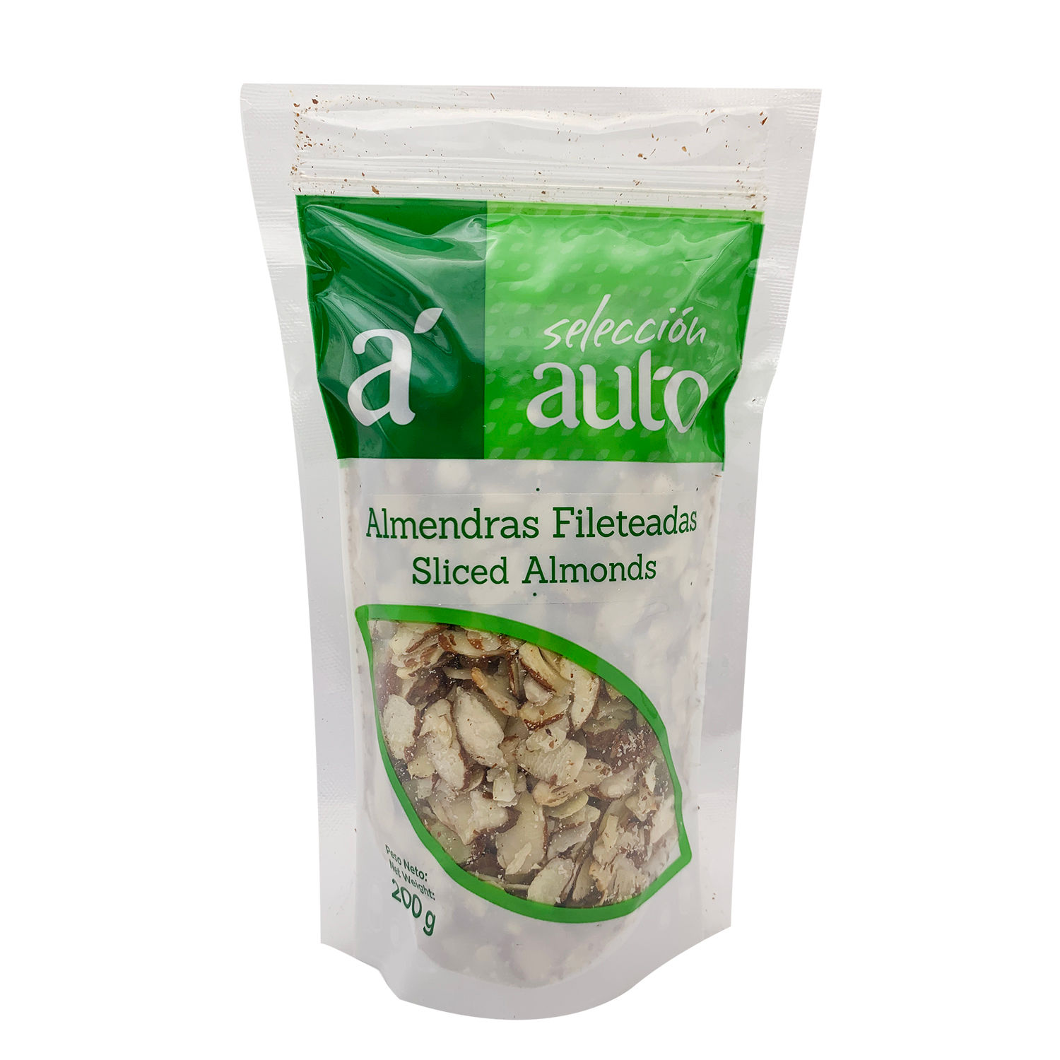 Fruta Seca Almendra Tajadas Seleccion Auto Bolsa 200 G