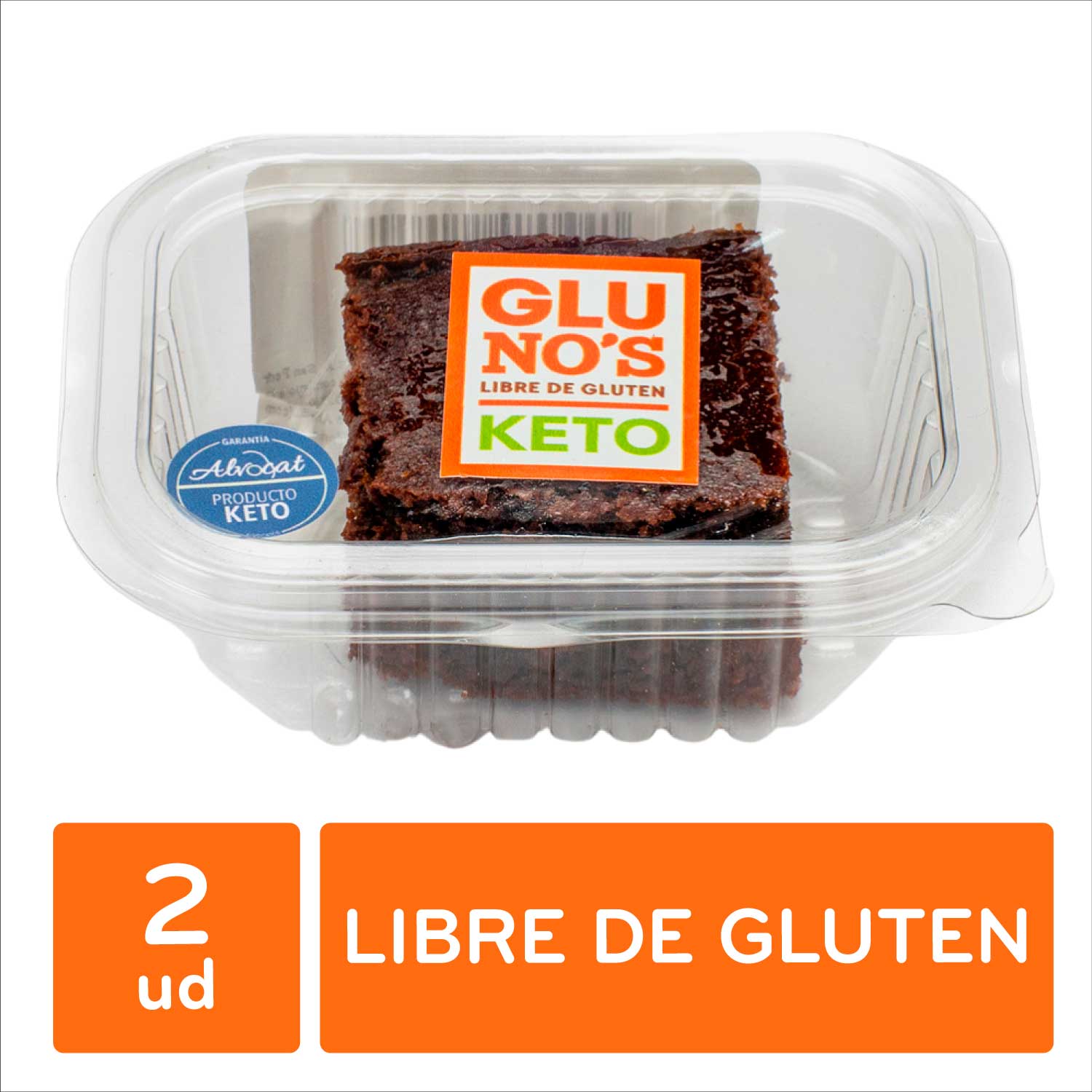 Brownie Keto Glunos Caja 2 Unid