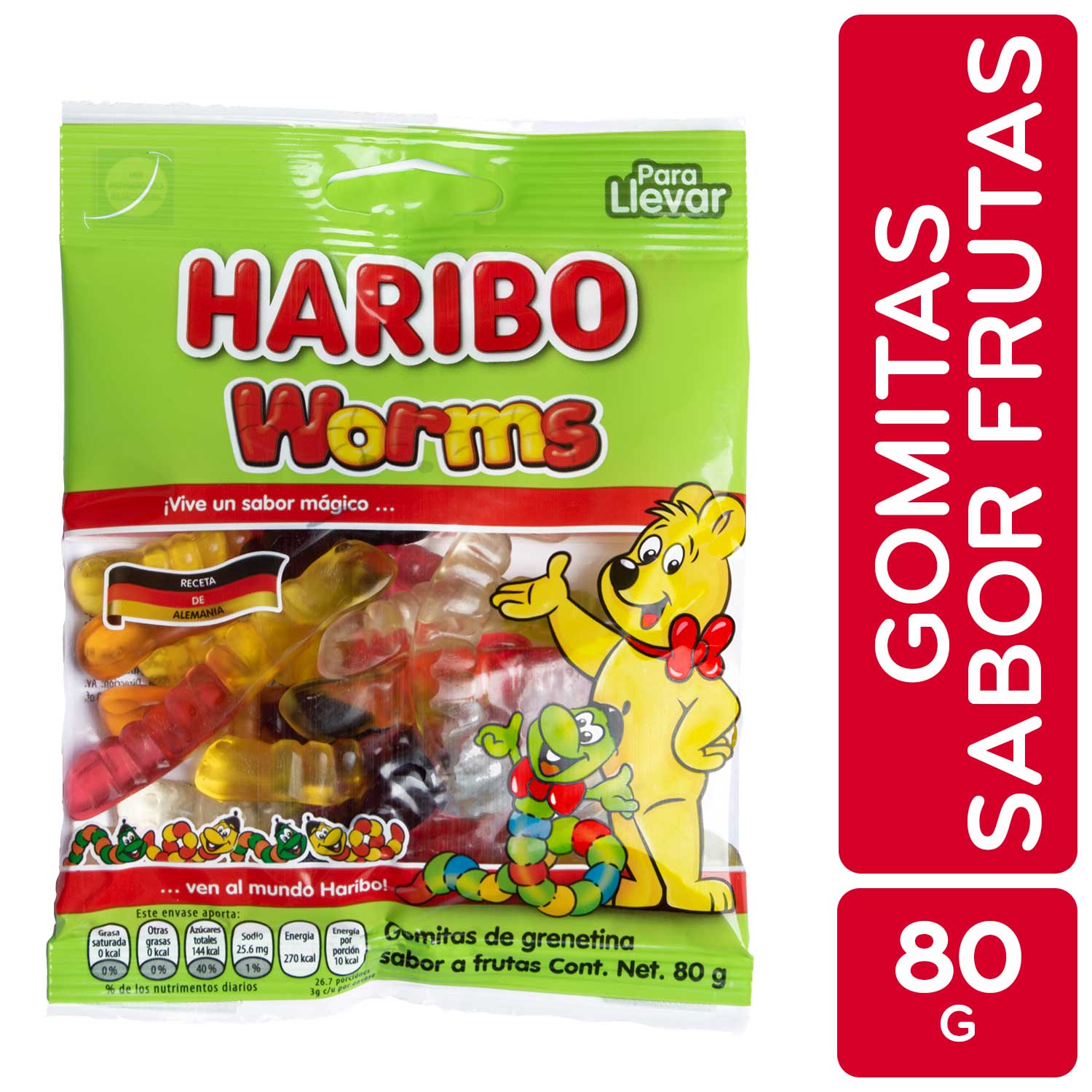 Gusanos Haribo 【Comprar Online】Envío 24h