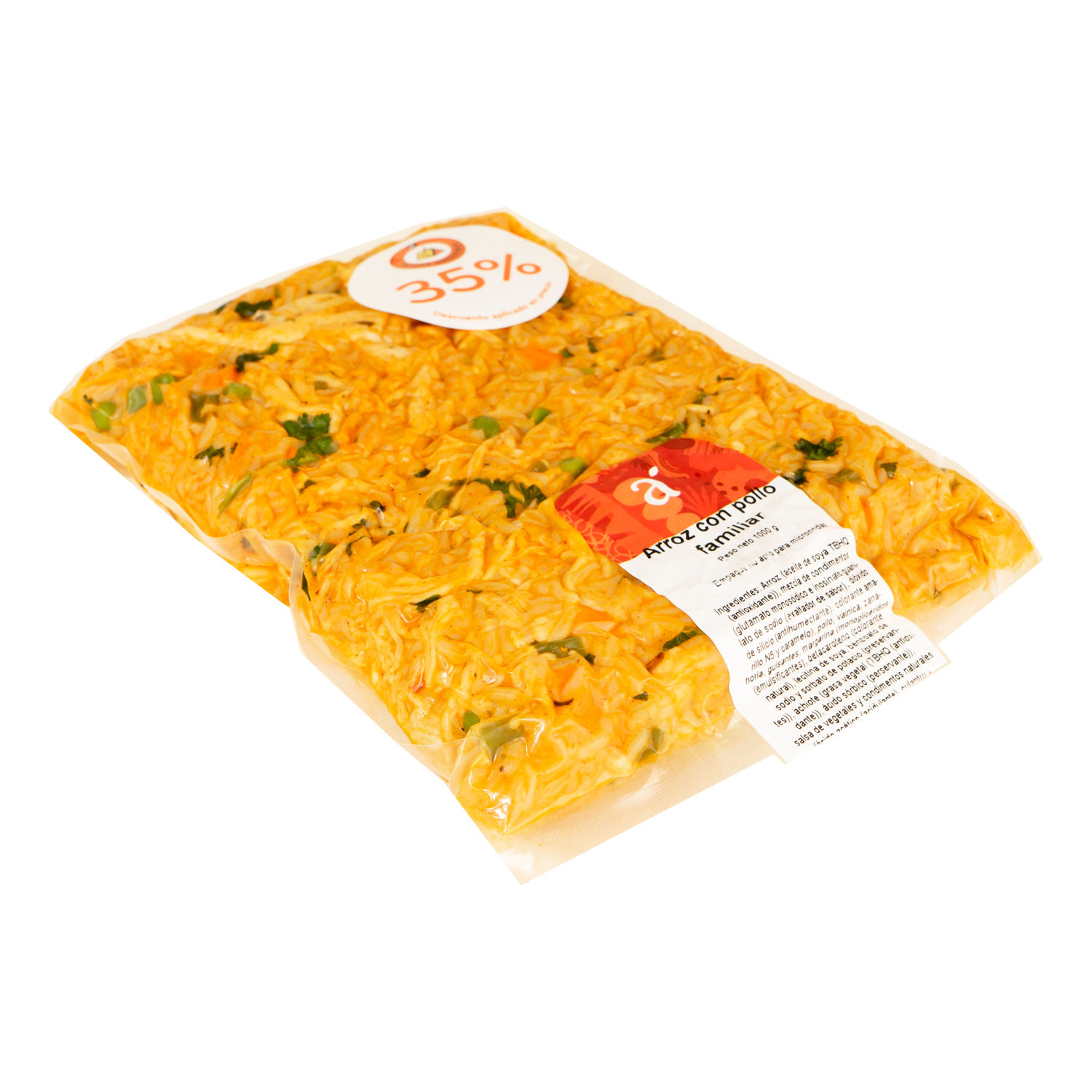 Arroz Con Pollo Familiar Auto Mercado Unidad 1000 G