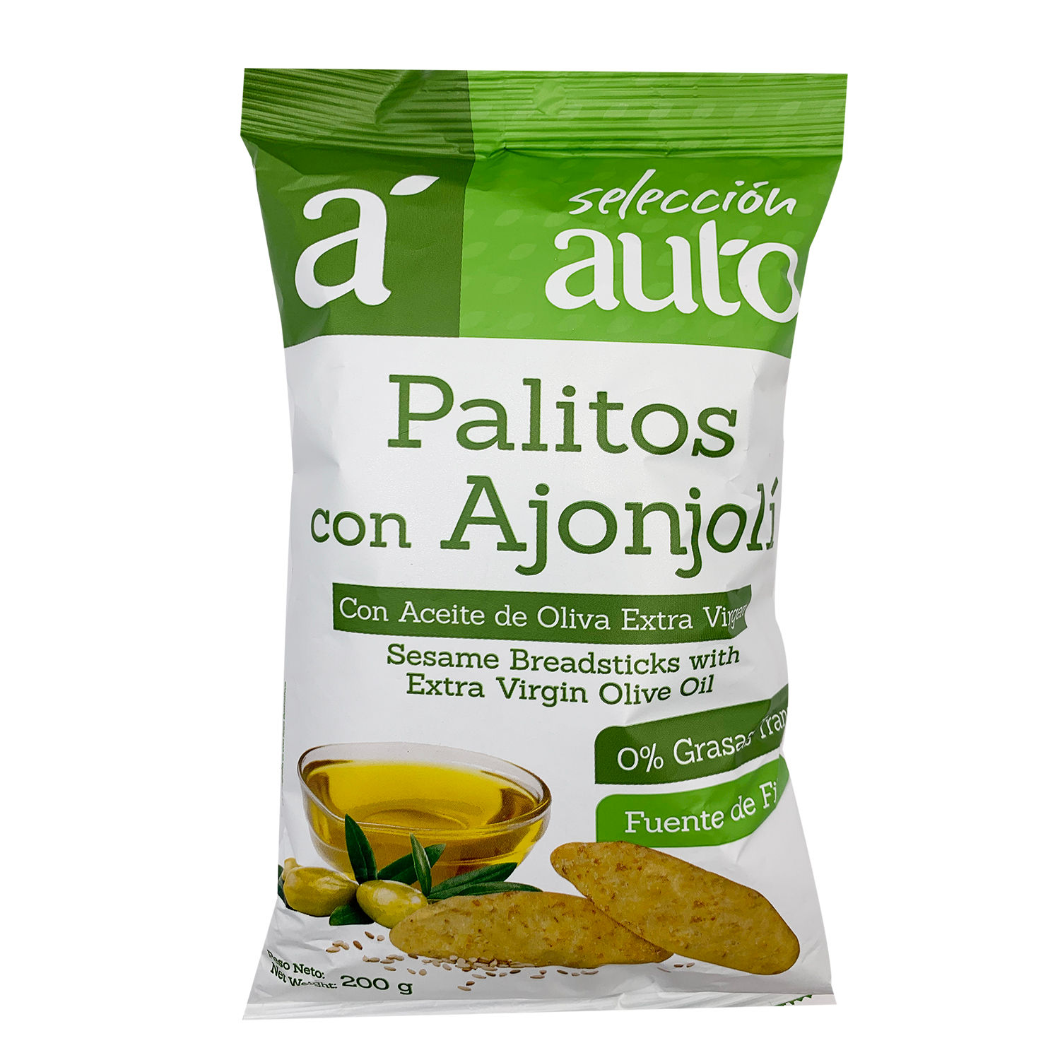 Palito Ajonjoli Oliva Seleccion Auto Paquete 200 G