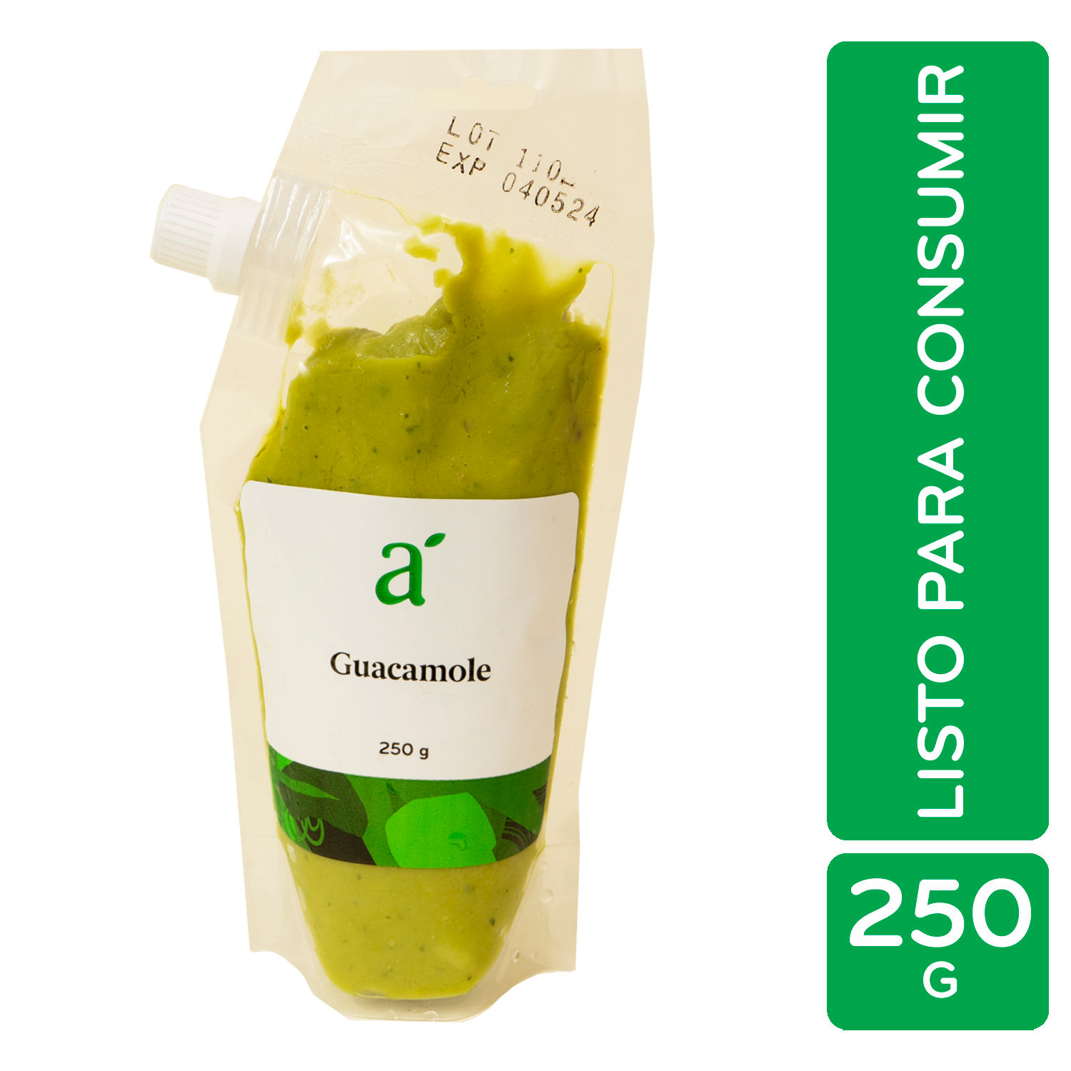 Guacamole Auto Mercado Paquete 250 G