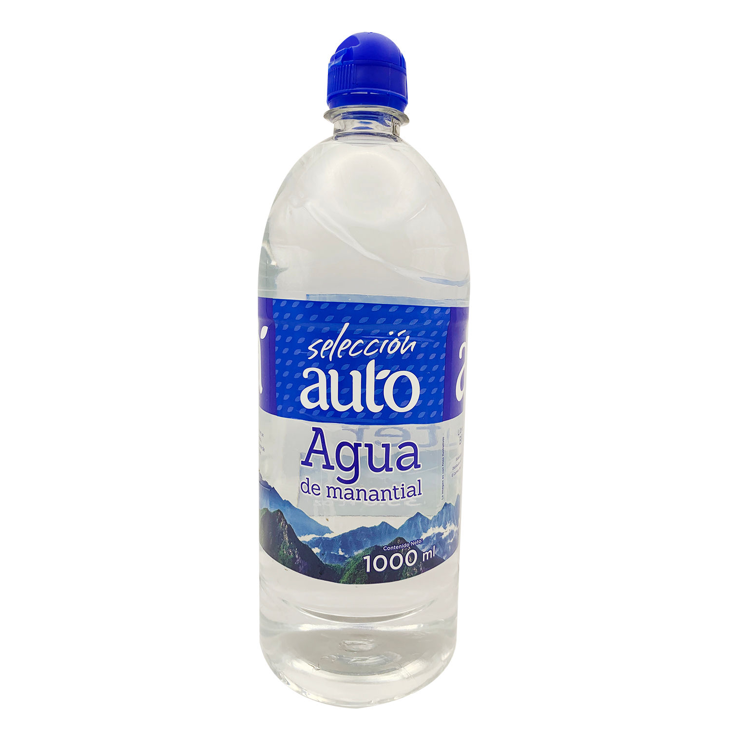 Agua Natural Manantial Seleccion Auto Botella 1000 Ml