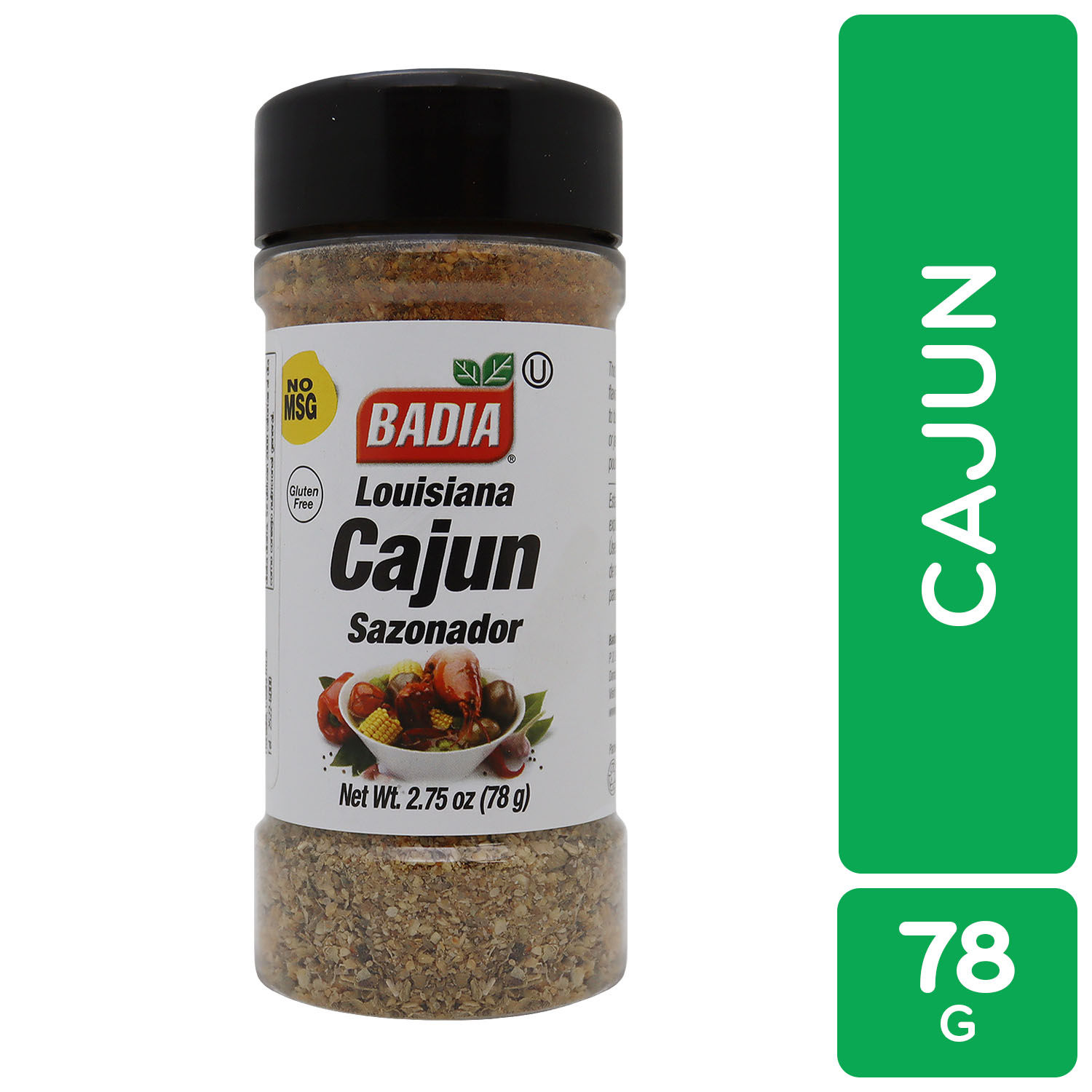 Sazonador Cajun Louisiana Badia Envase 78 G