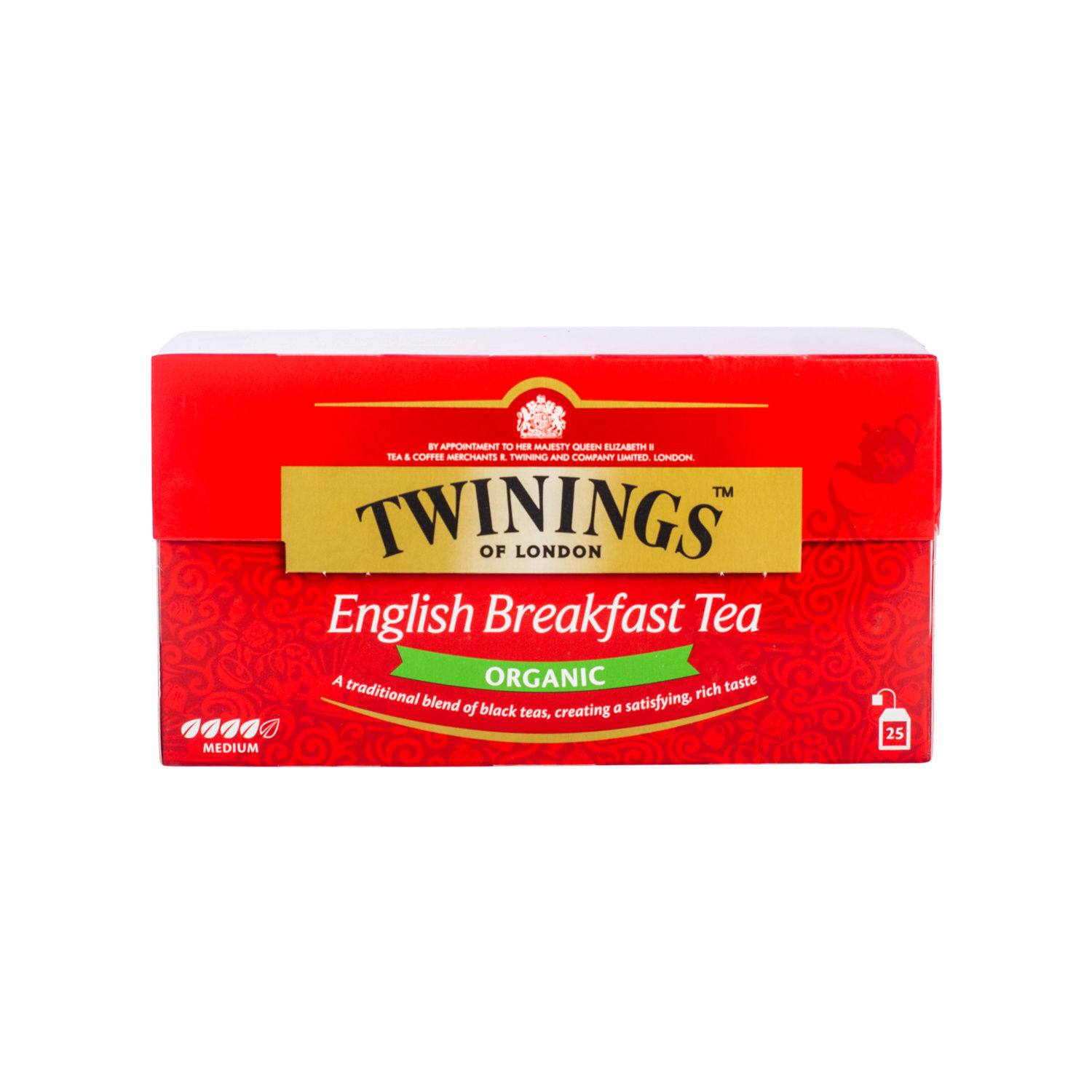 Te Negro Organico Desayuno Ingles Twining Caja 50 G