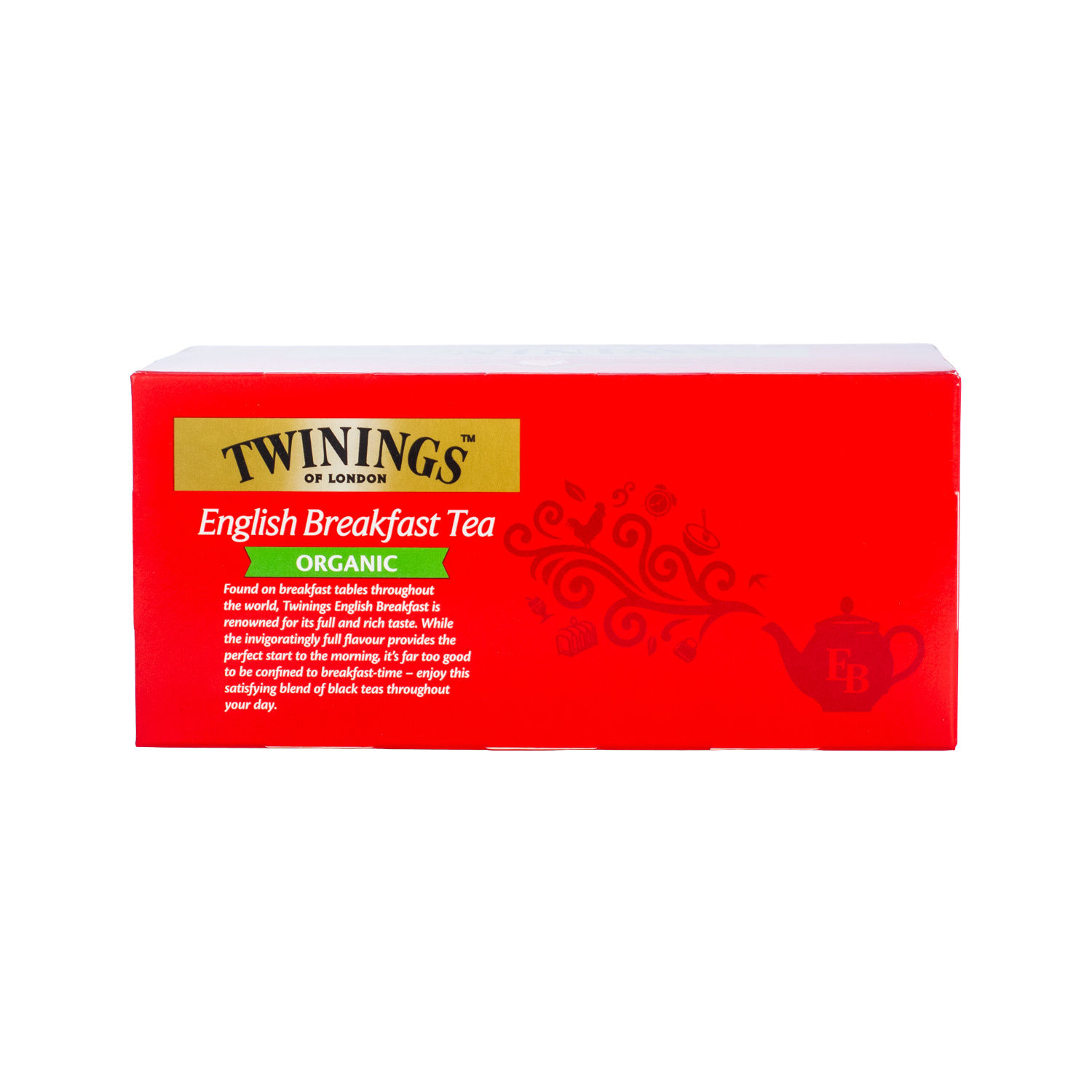 Te Negro Organico Desayuno Ingles Twining Caja 50 G