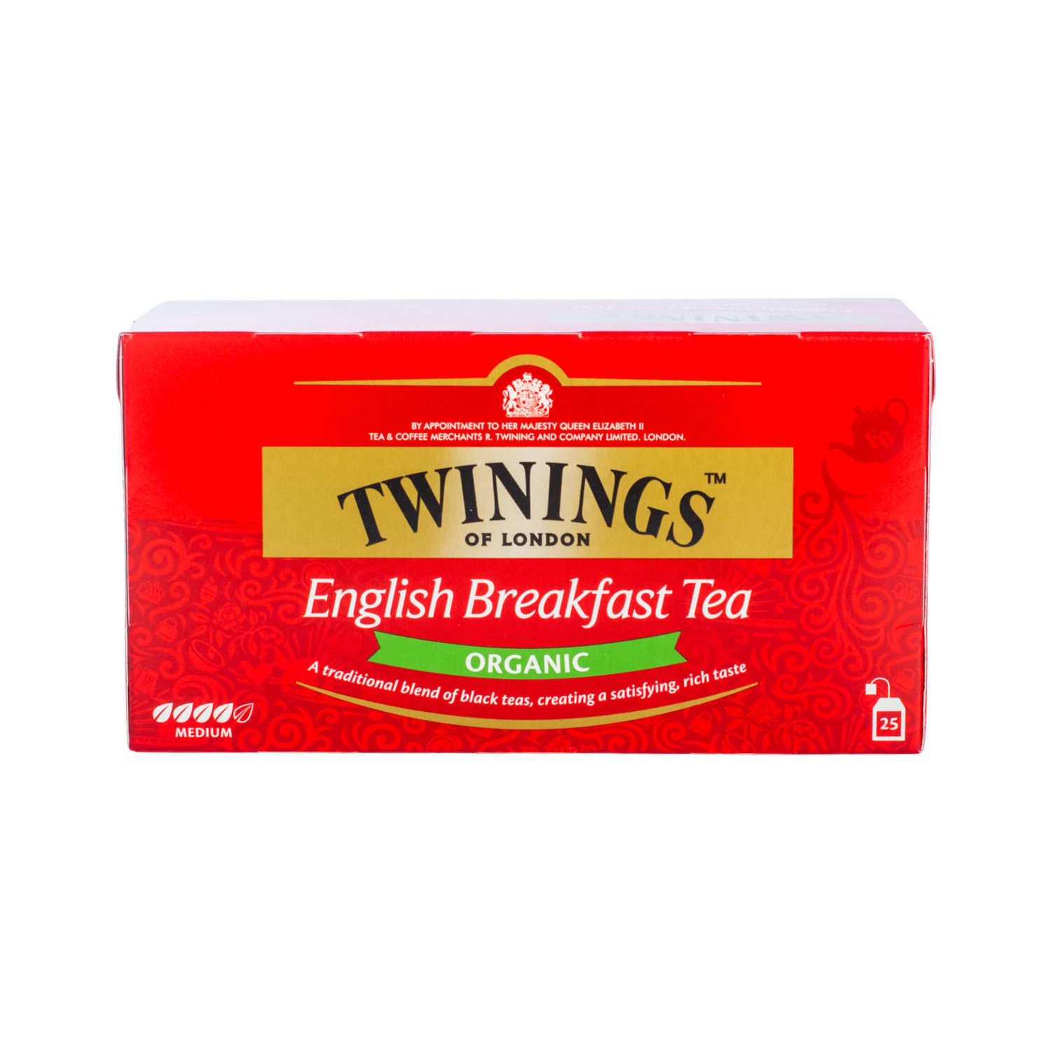 Te Negro Organico Desayuno Ingles Twining Caja 50 G