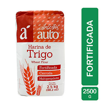 Harina Trigo Seleccion Auto Paquete 2500 G