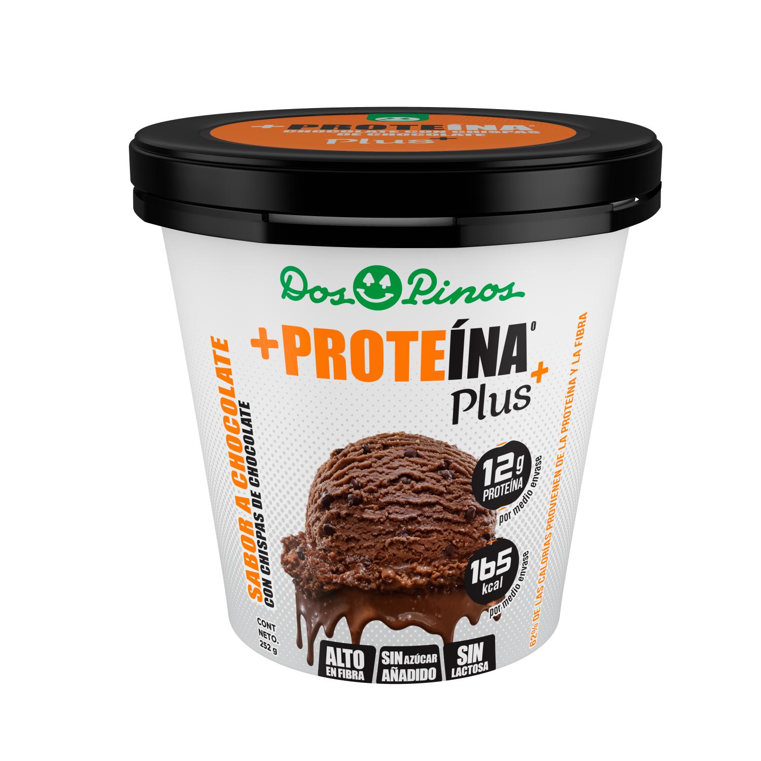 Helado Proteina Chocochips Dos Pinos Caja 252 G