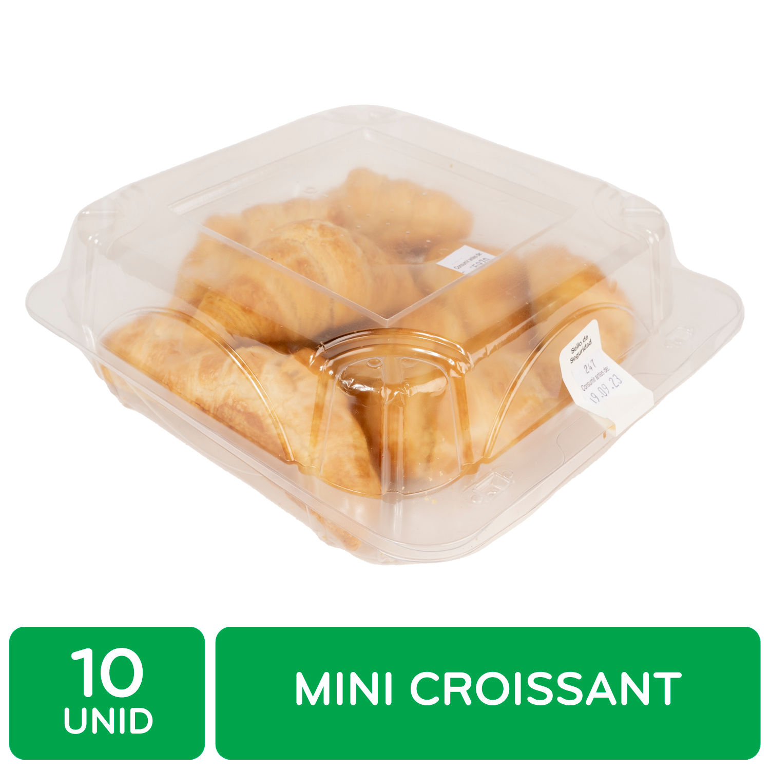 Mini Croissant Auto Mercado Caja 10 Unid