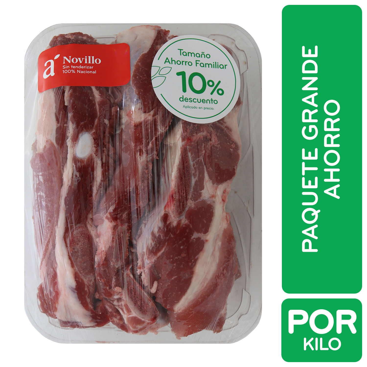 Costilla De Res Paquete De Ahorro Familiar Auto Mercado Kilogramo